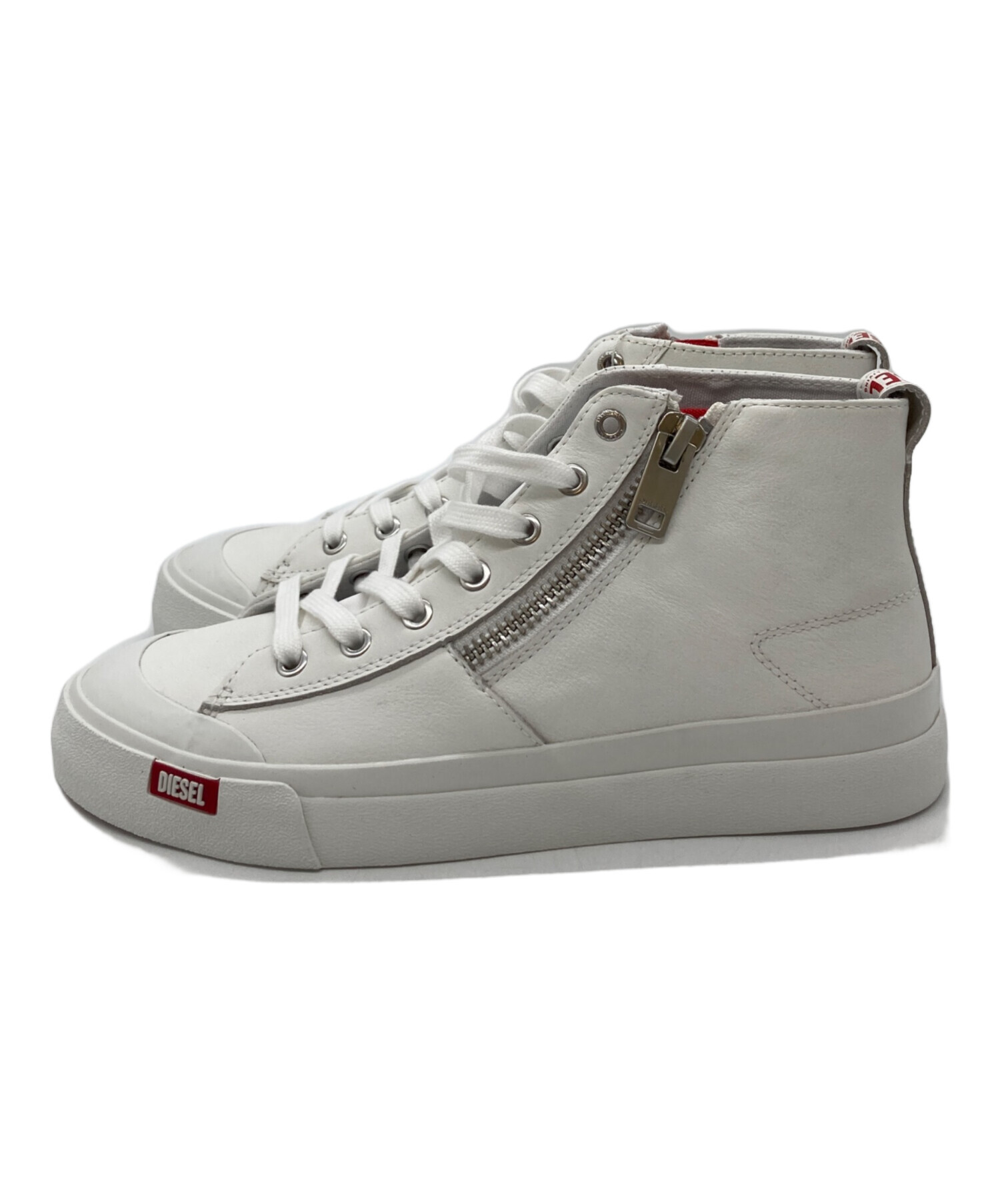 中古・古着通販】DIESEL (ディーゼル) S-ATHOS ZIP ホワイト サイズ 