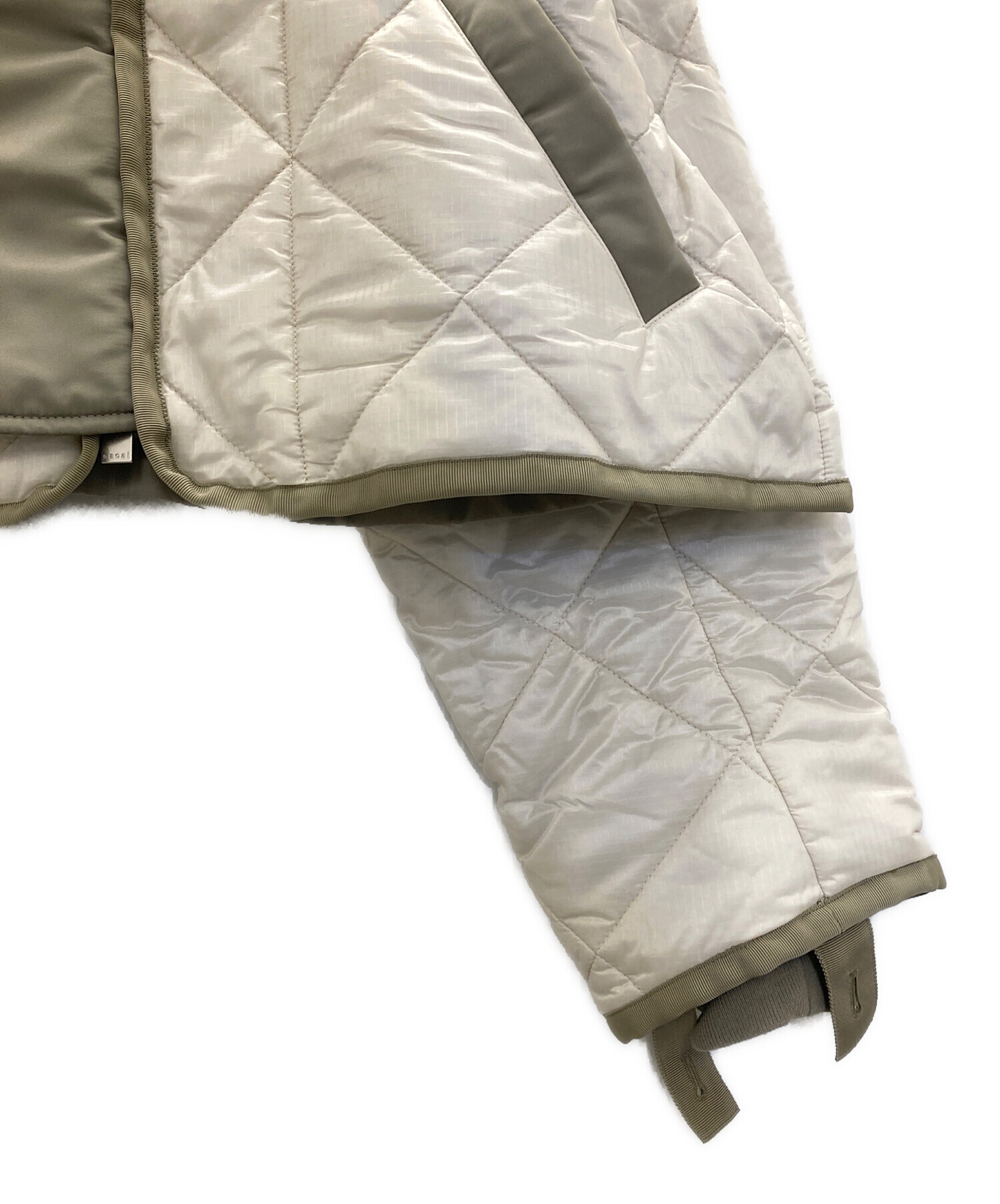 中古・古着通販】sacai (サカイ) Quilted Blouson オリーブ サイズ:1 