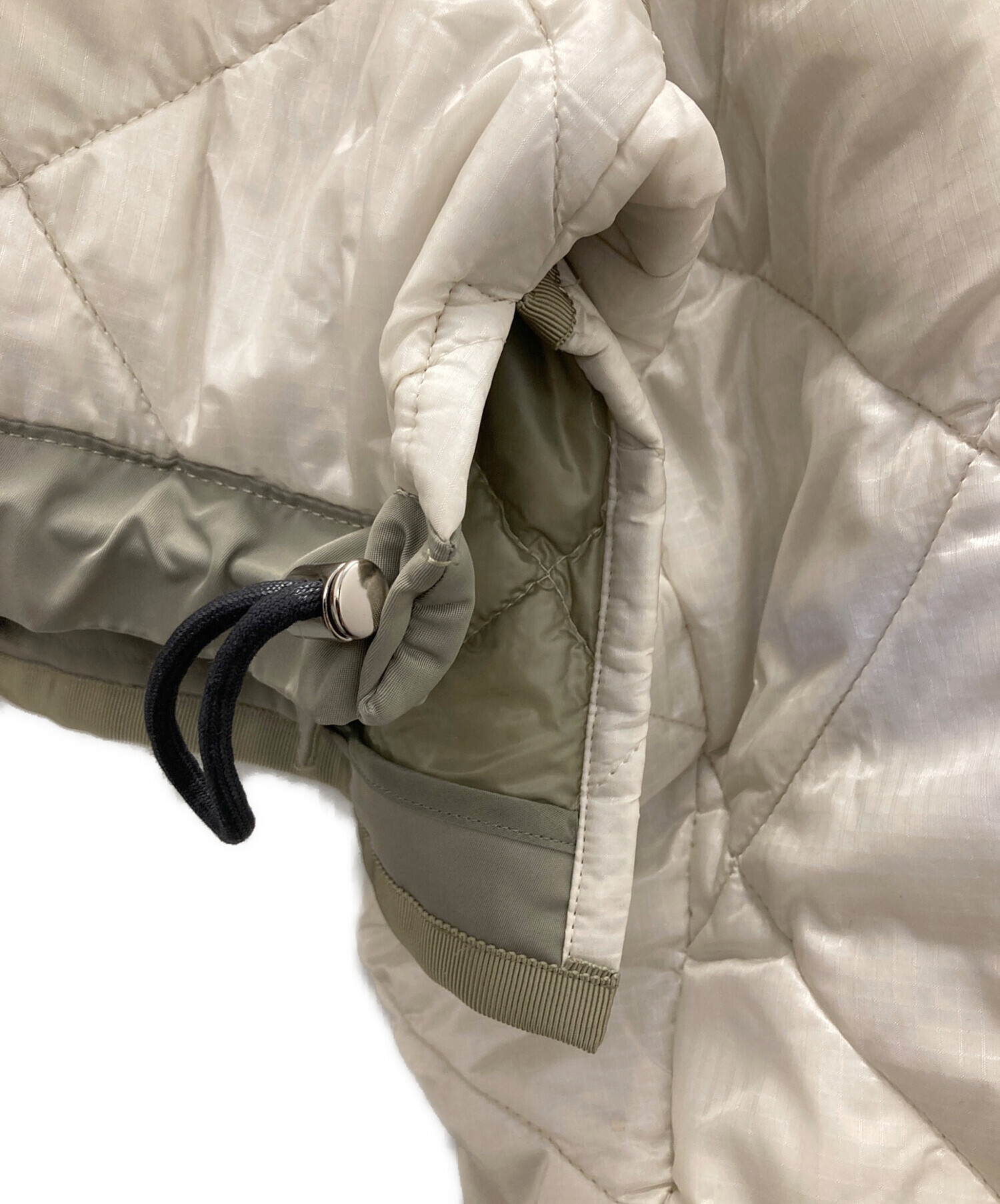中古・古着通販】sacai (サカイ) Quilted Blouson オリーブ サイズ:1 