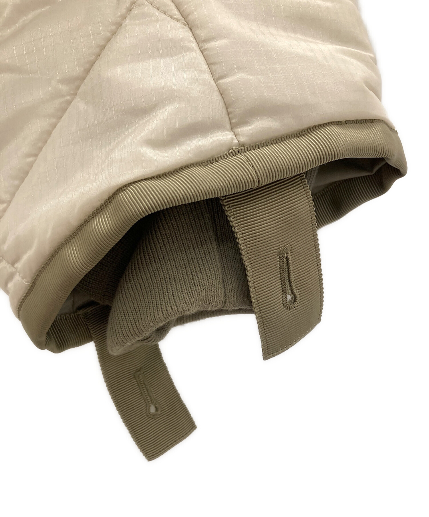 中古・古着通販】sacai (サカイ) Quilted Blouson オリーブ サイズ:1 