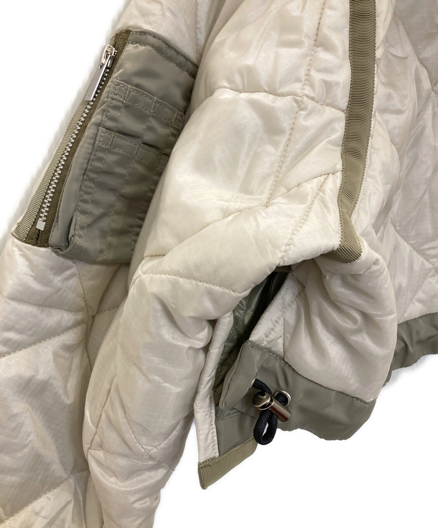 中古・古着通販】sacai (サカイ) Quilted Blouson オリーブ サイズ:1