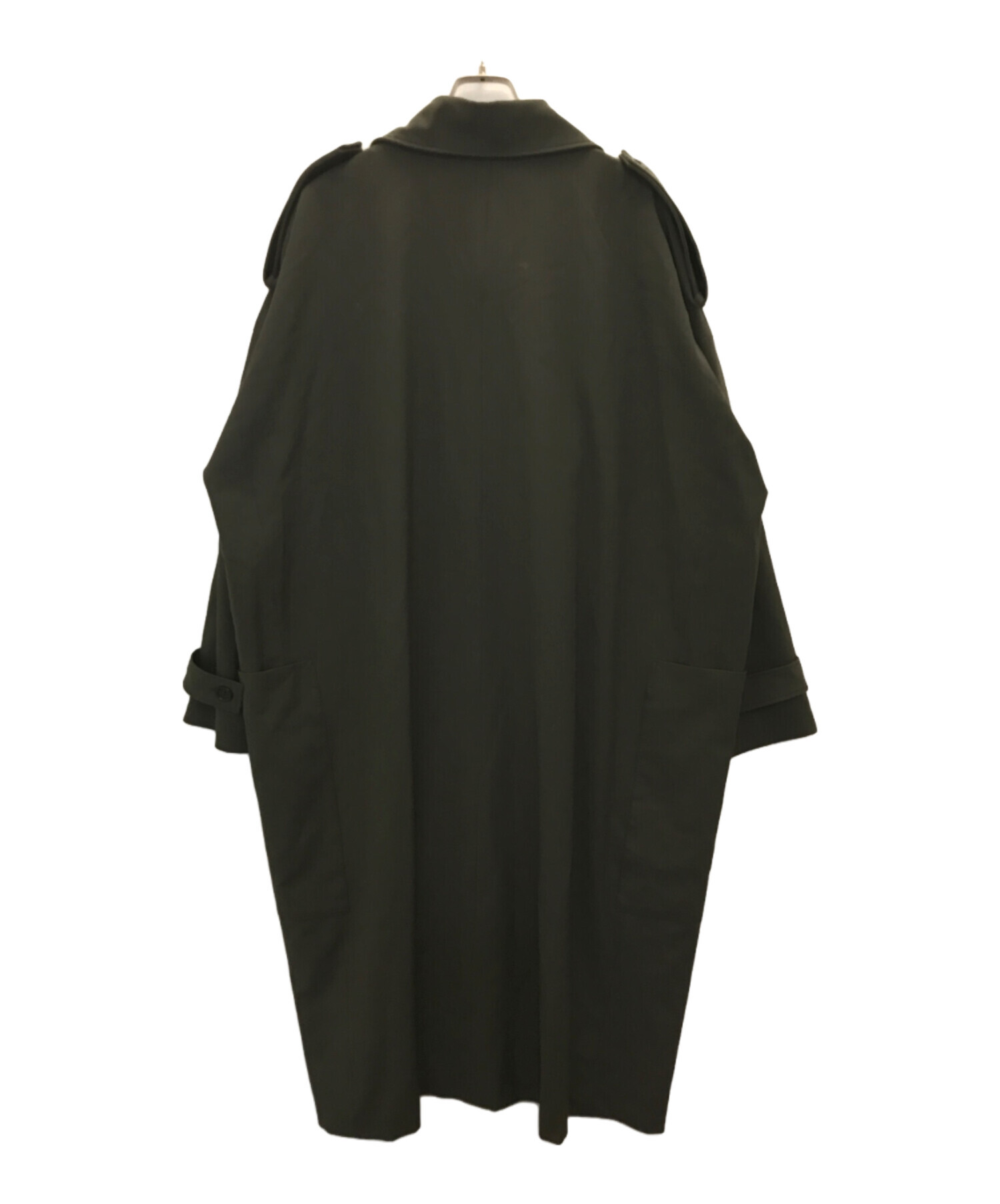 中古・古着通販】BASISBROEK (バージスブルック) ポリ混ロングコート