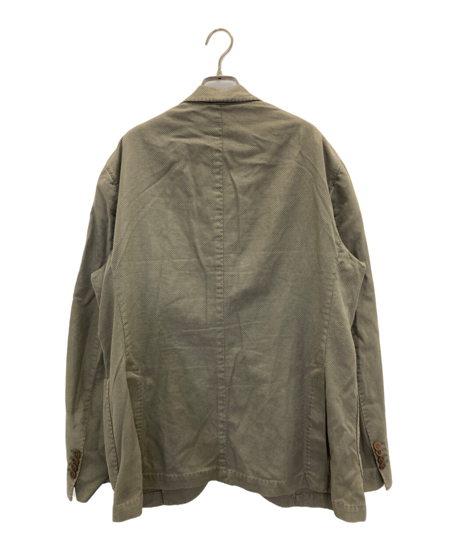 未使用/LUCIANO DI MARTINA/ウールリネン/テーラードジャケット 中古・古着通販】Luciana Di Martina (ルチアーノ ディ マルティナ