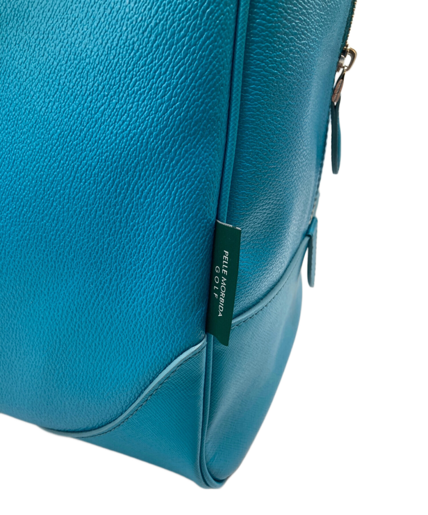 PELLE MORBIDA (ペッレモルビダ) ボストンバッグ サックス ○☆新品未