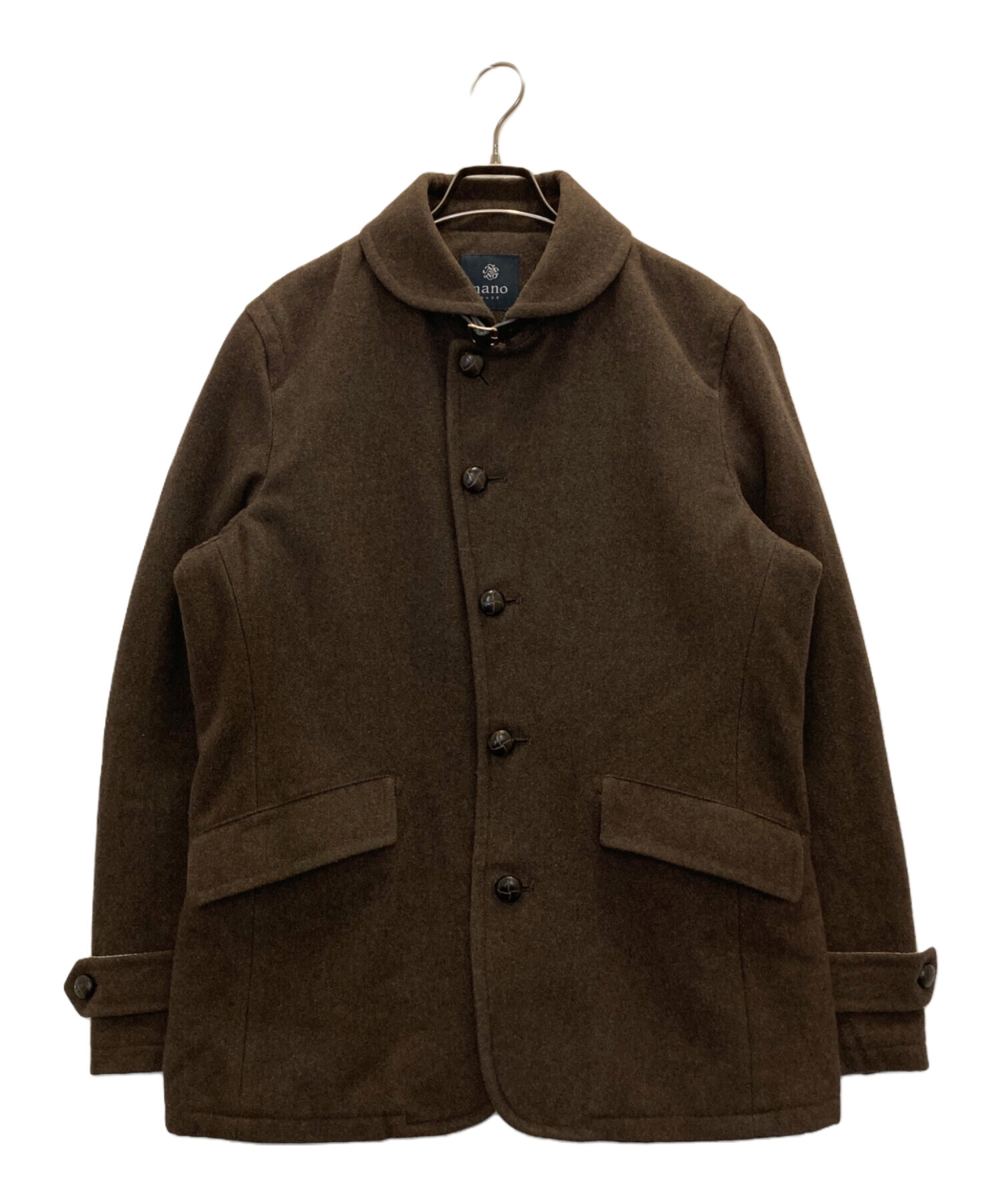 中古・古着通販】nano・universe (ナノ・ユニバース) メルトンマリン