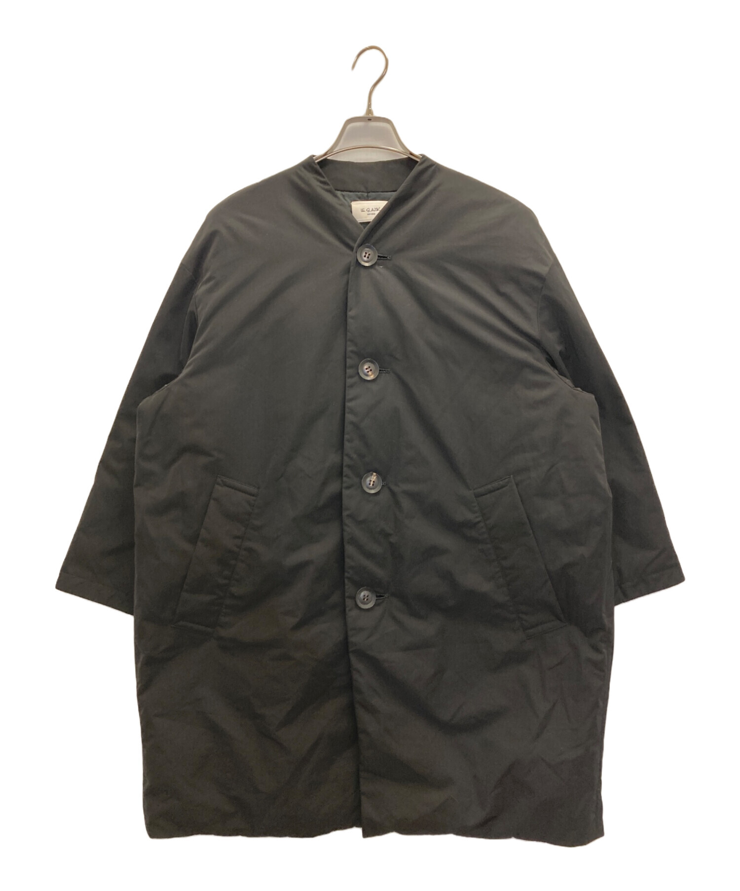 中古・古着通販】LE GLAZIK (ル グラジック) ダウンコート ブラック 