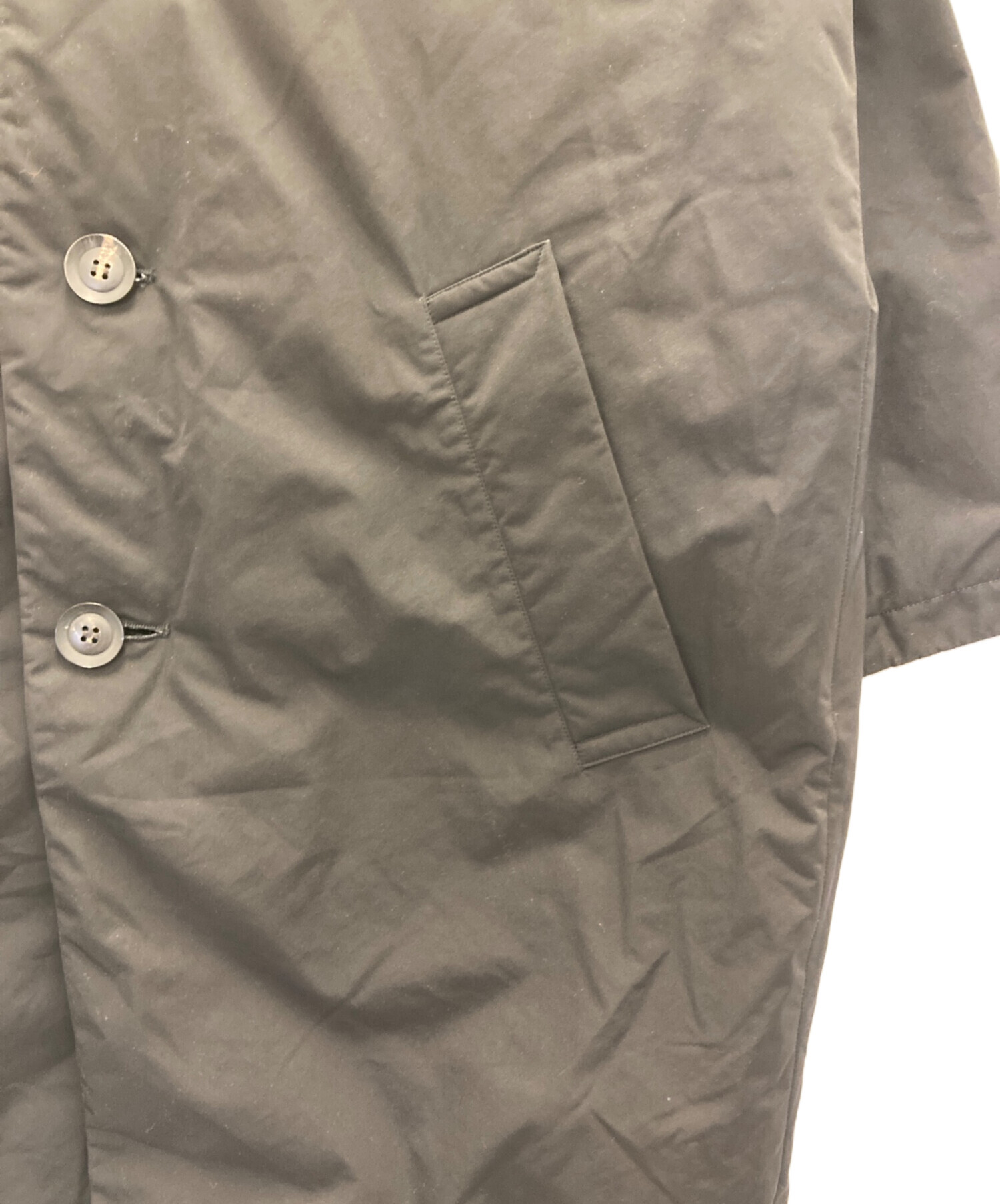 ルグラジック ダウンコート ダウンジャケット 36 美品 中古・古着通販】LE GLAZIK (ル グラジック) ダウンコート ブラック