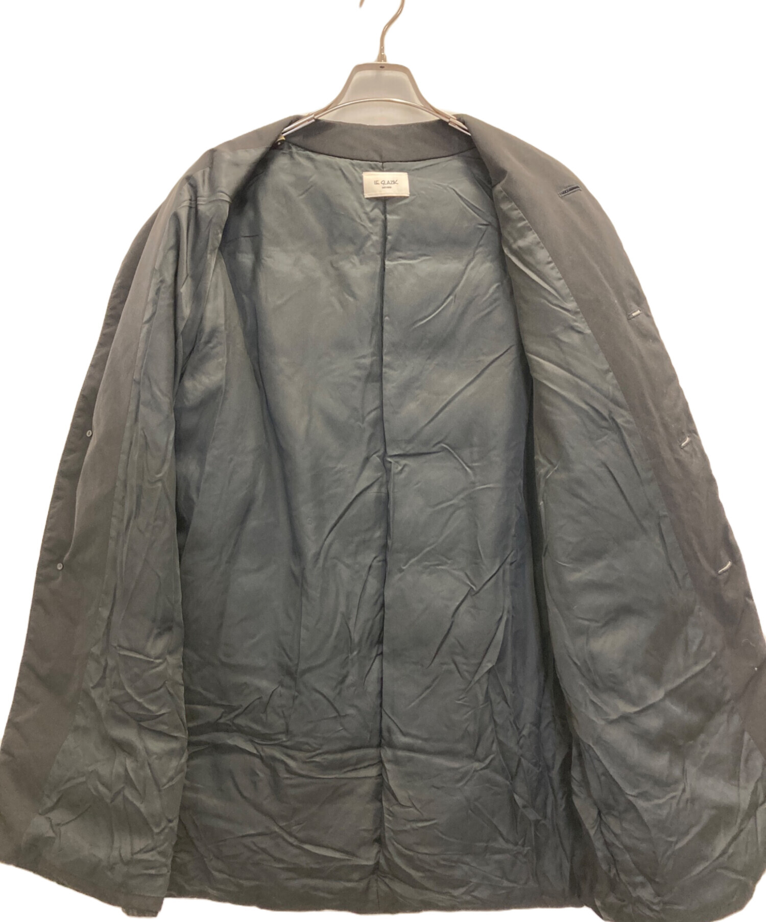 中古・古着通販】LE GLAZIK (ル グラジック) ダウンコート ブラック