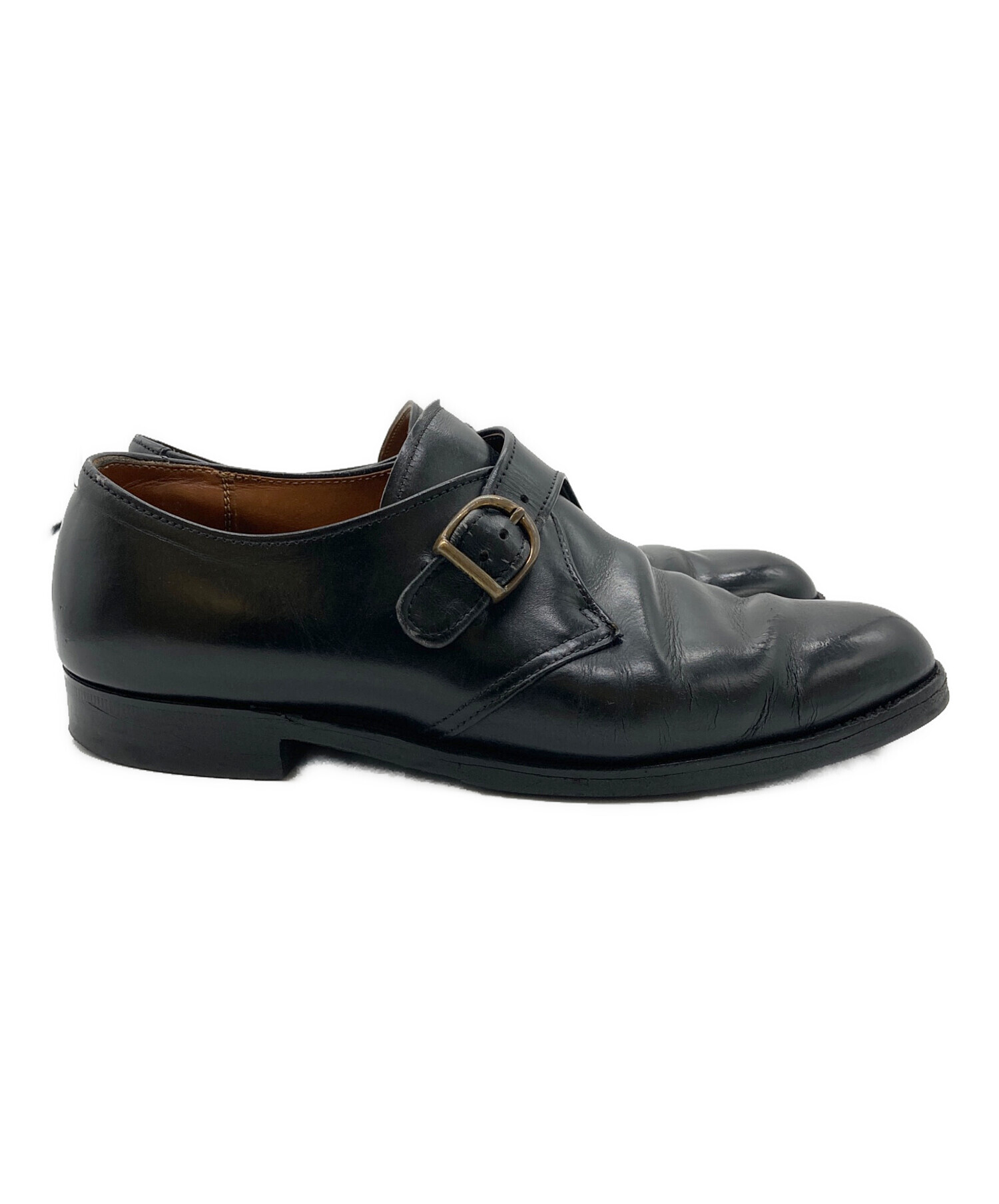 中古・古着通販】ALDEN (オールデン) MONK STRAP ブラック サイズ:6 1