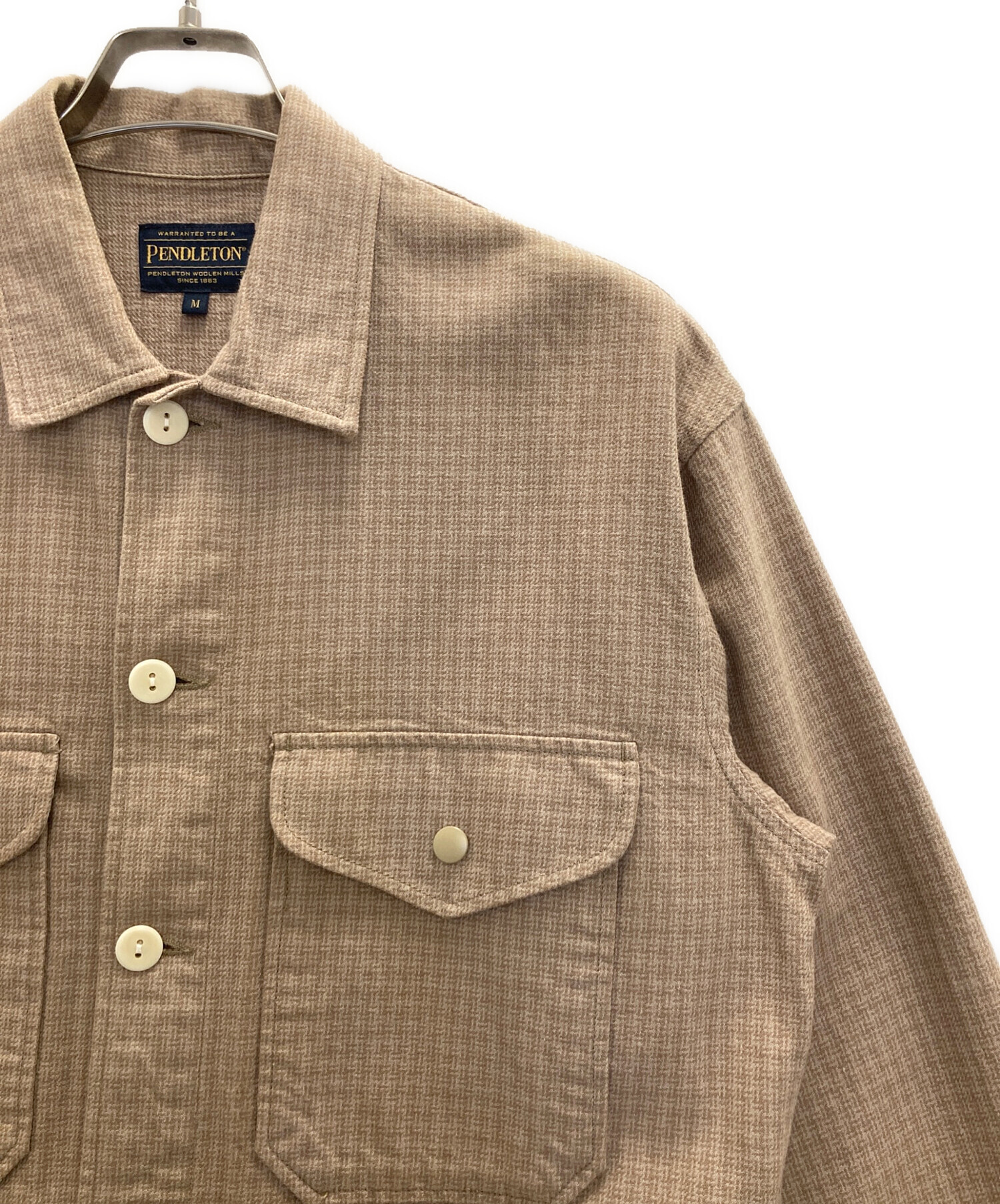 中古・古着通販】PENDLETON (ペンドルトン) CPO Shirt Jacket ブラウン 