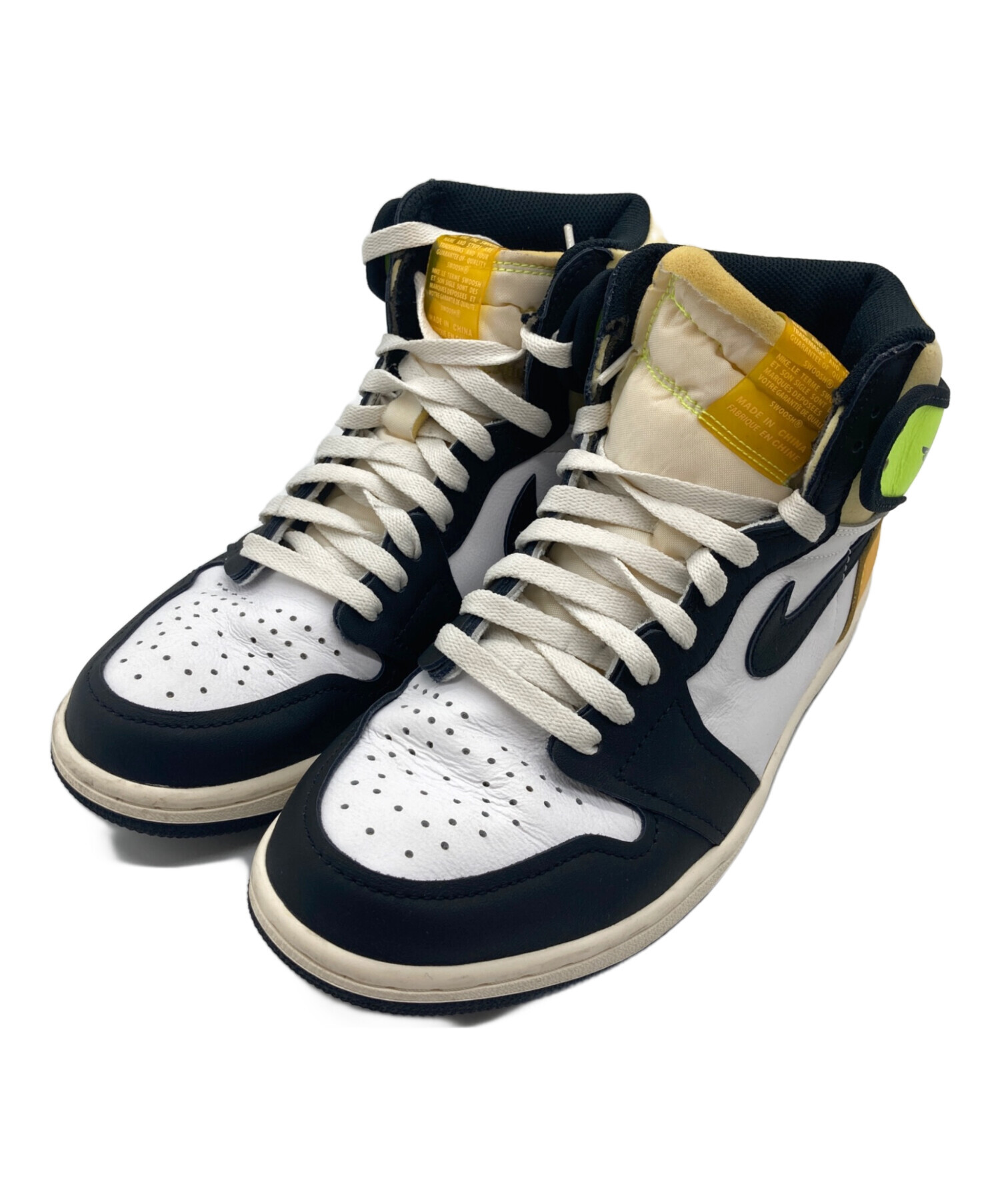 中古・古着通販】NIKE (ナイキ) Air Jordan 1 High OG Volt Gold 