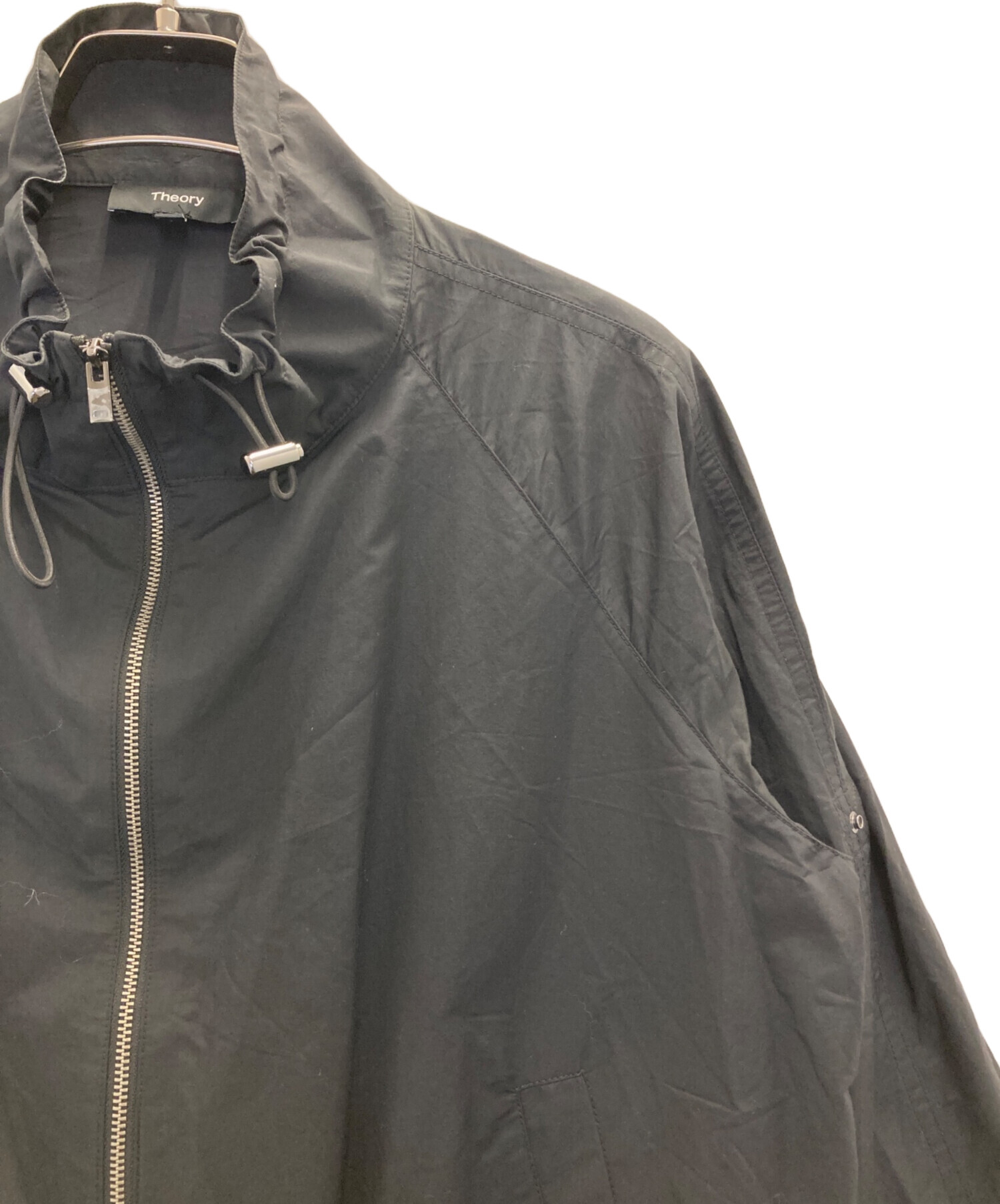 中古・古着通販】theory (セオリー) TECH LAWN RAGLAN ANORAK ブラック