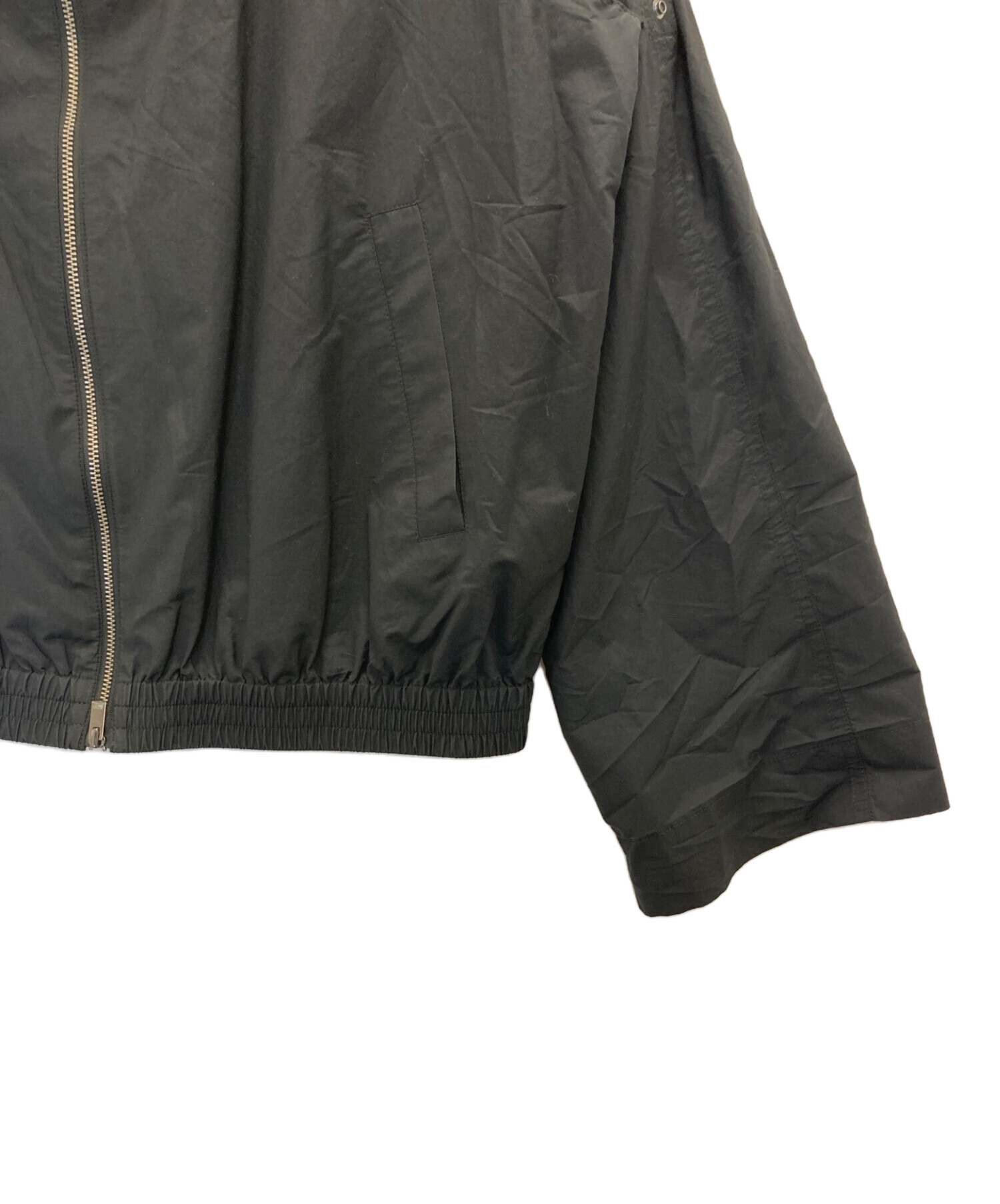 中古・古着通販】theory (セオリー) TECH LAWN RAGLAN ANORAK ブラック