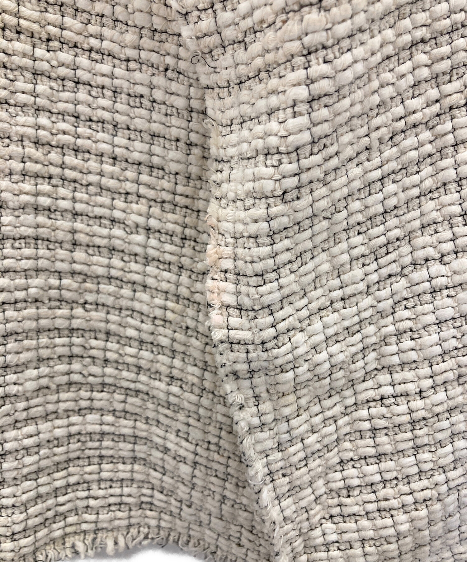 中古・古着通販】theory (セオリー) ツイードコート アイボリー サイズ