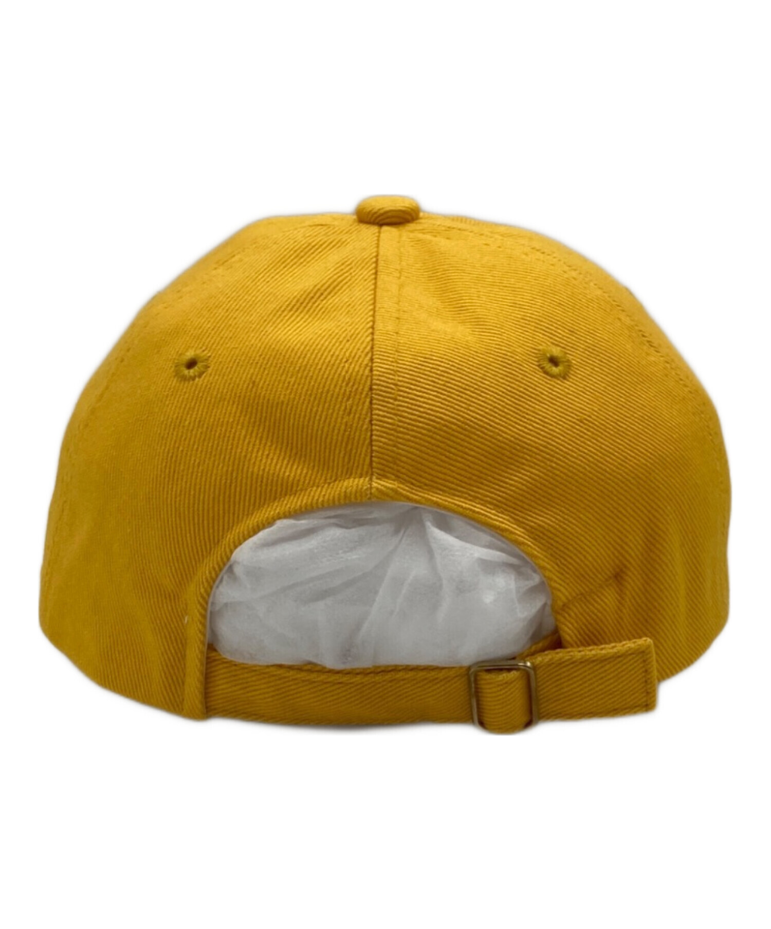 中古・古着通販】CASABLANCA (カサブランカ) Logo Cap イエロー 未使用