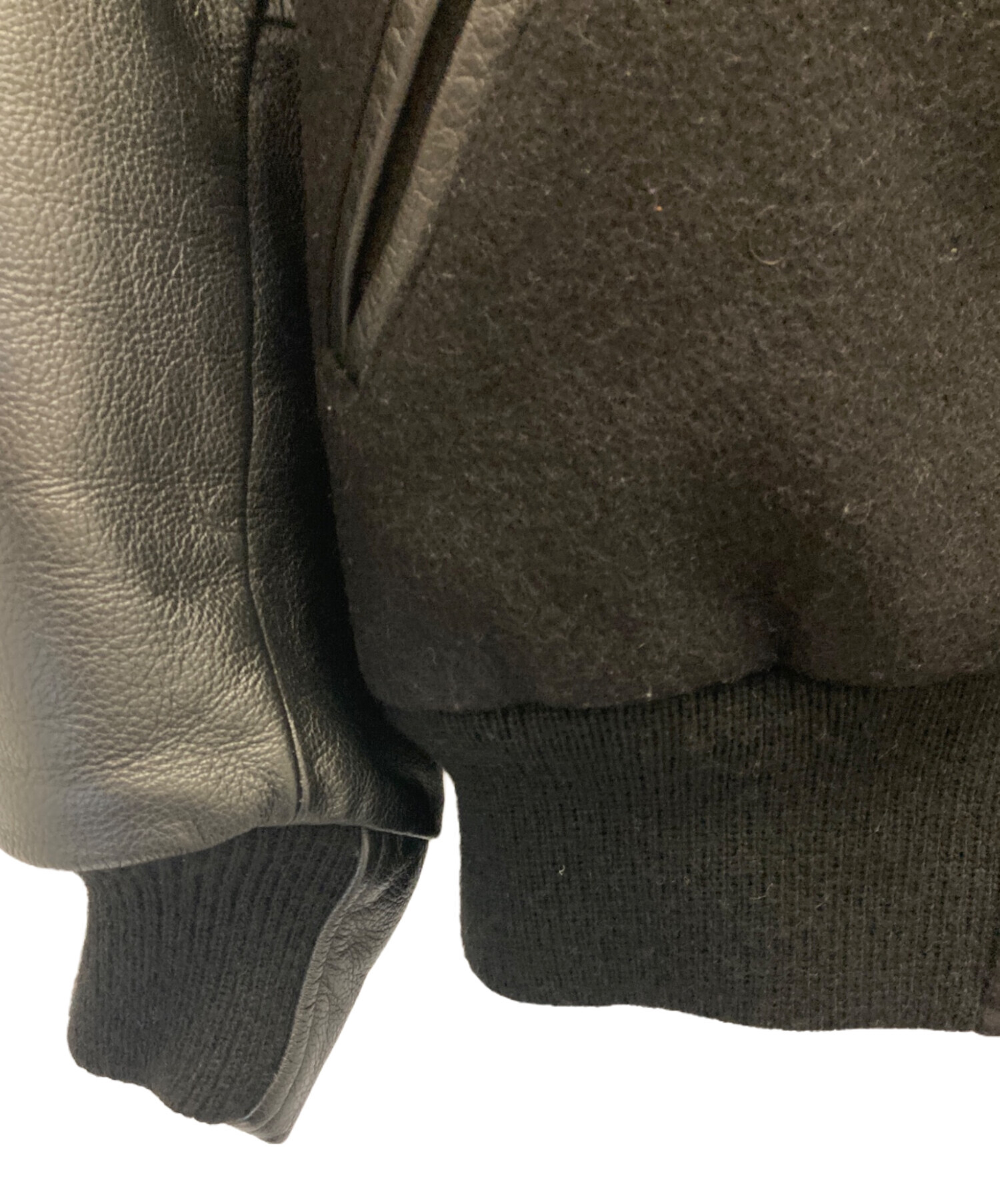 中古・古着通販】KITH (キス) スタジャン ブラック サイズ:S｜ブランド