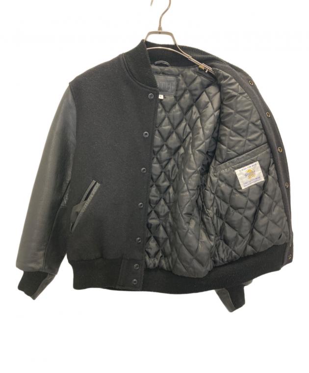 中古・古着通販】KITH (キス) スタジャン ブラック サイズ:S｜ブランド
