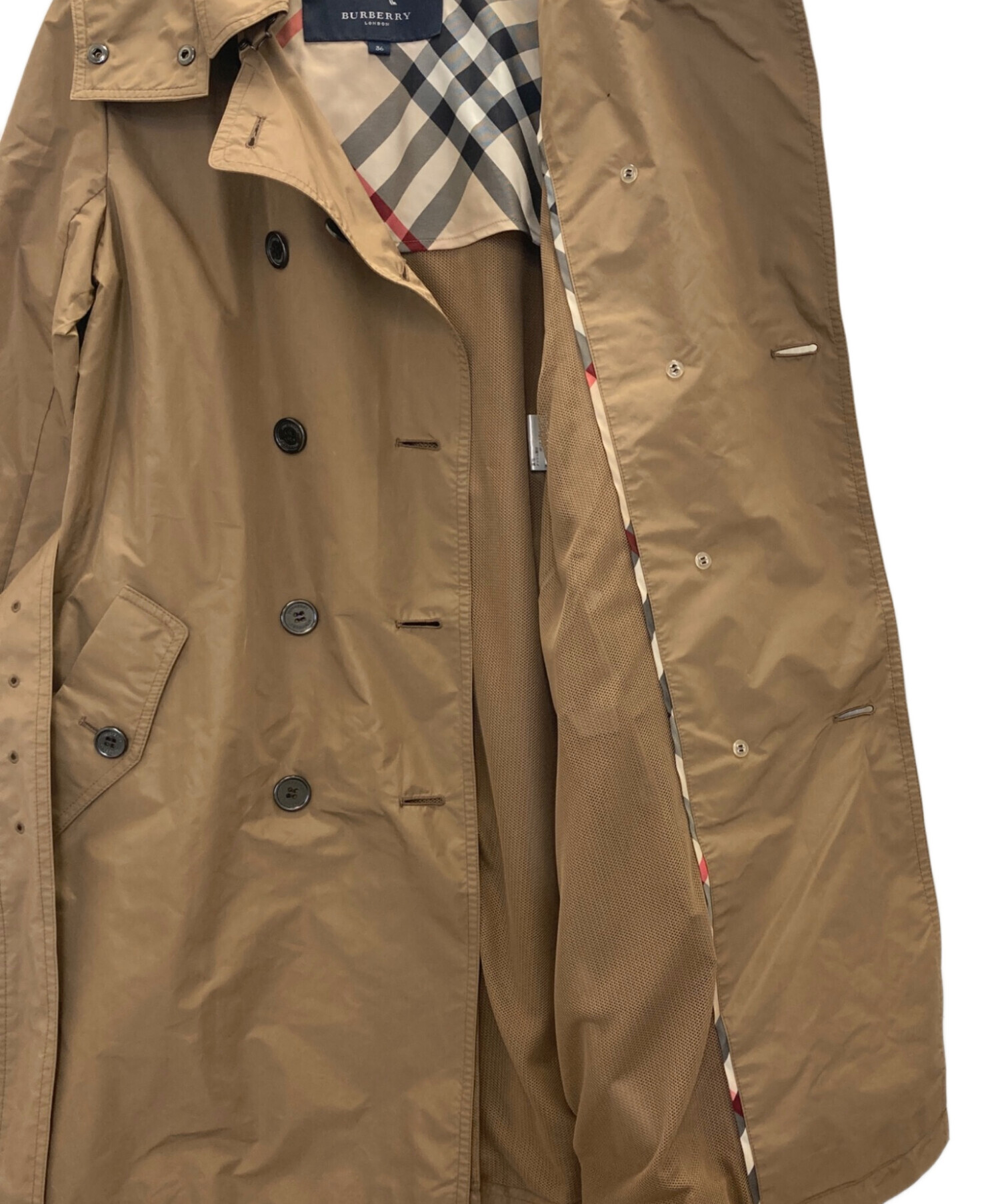 中古・古着通販】BURBERRY LONDON (バーバリーロンドン) フード付 