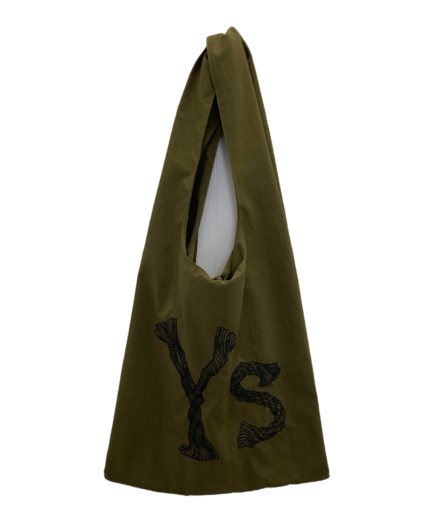 中古・古着通販】Y's (ワイズ) EMBROIDERY TAFFETA PACKABLE TOTE BAG