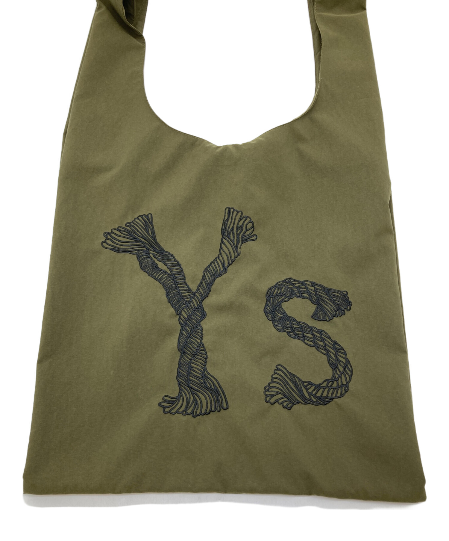 中古・古着通販】Y's (ワイズ) EMBROIDERY TAFFETA PACKABLE TOTE BAG