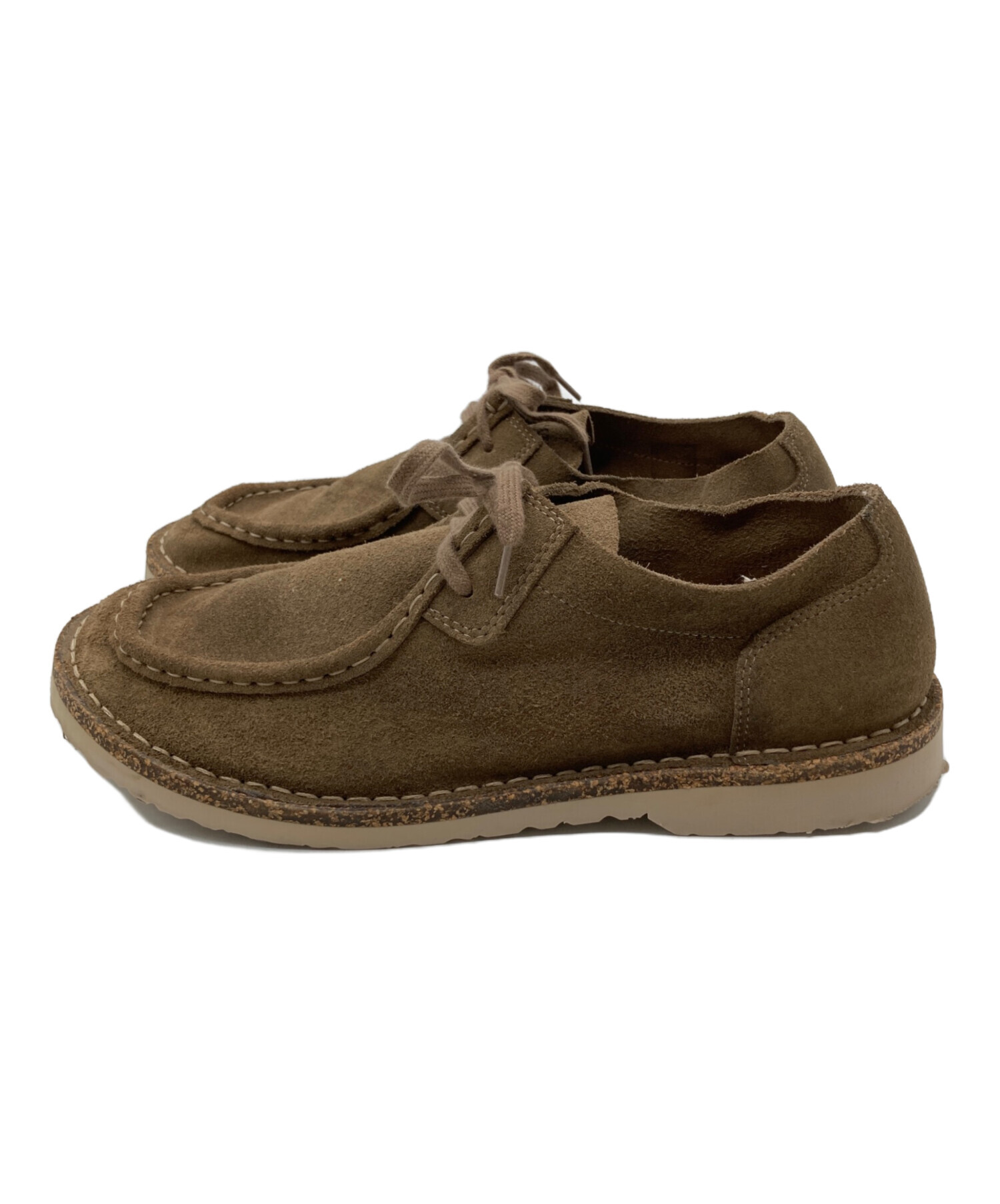 ビルケンシュトック　ブラウン スエード モカシン 中古・古着通販】BIRKENSTOCK (ビルケンシュトック) スウェード