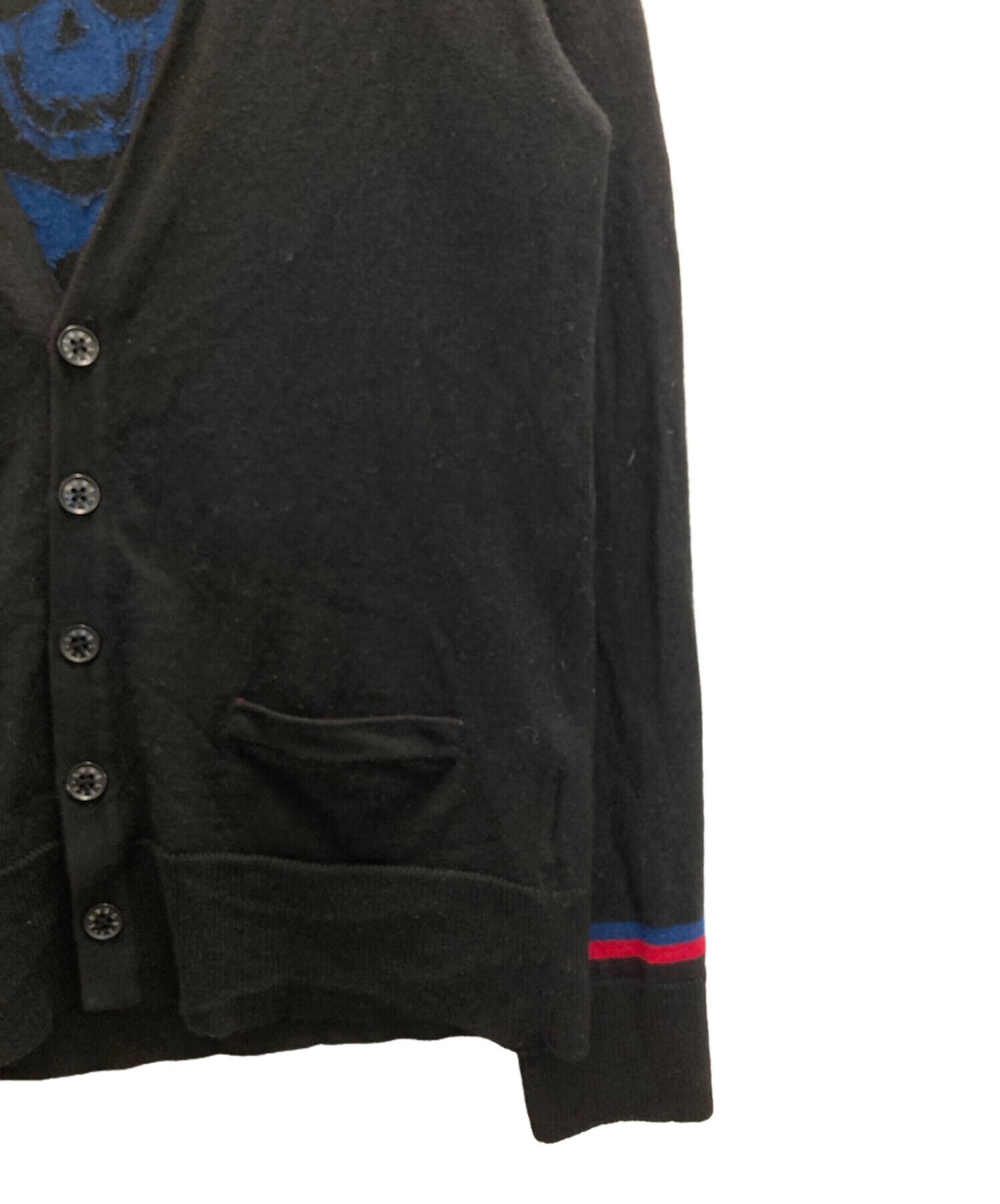 中古・古着通販】LOVELESS (ラブレス) スカルバックカーディガン 