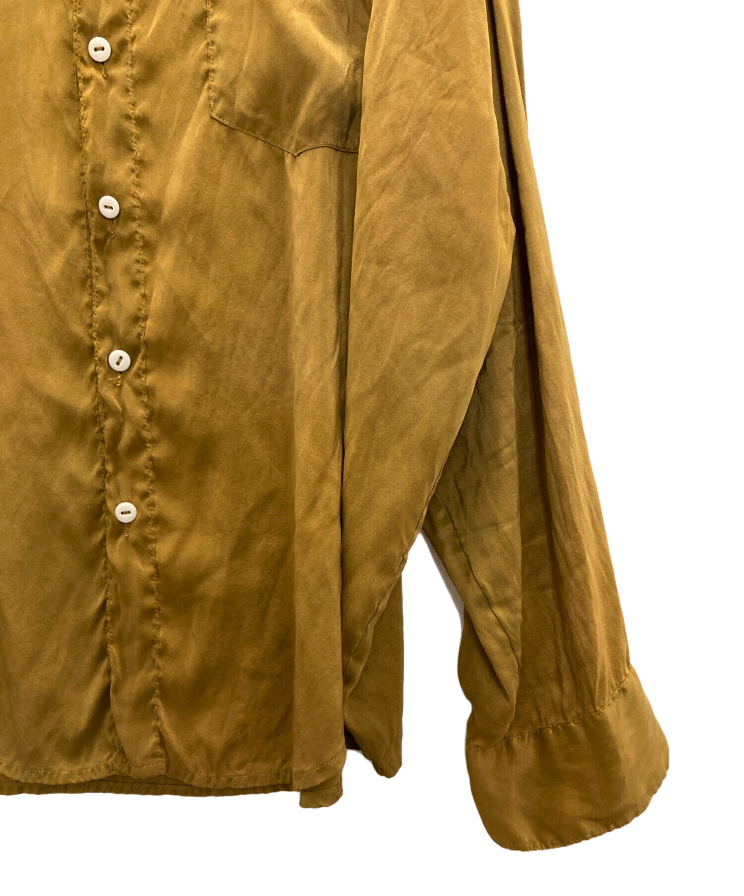 中古・古着通販】Chez VIDALENC (シェ ヴィダレン) SILK SHIRT AXL 