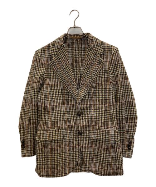 CARUSO(カルーゾ) AIDA COAT ASM532F 新品未使用 中古・古着通販】CARUSO (カルーゾ) aidaモデル ワイドラペル ツイード
