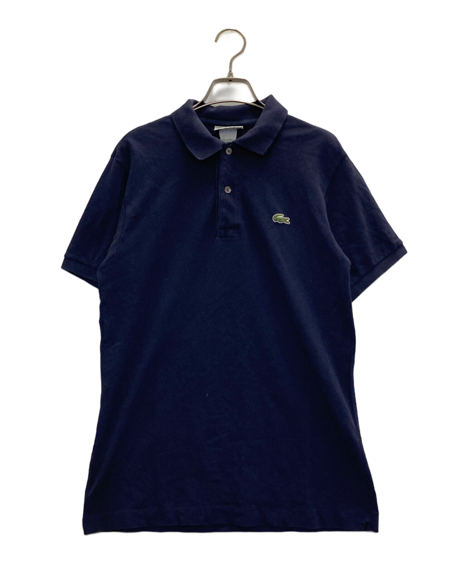 中古・古着通販】LACOSTE (ラコステ) 80s polo shirts ネイビー サイズ 