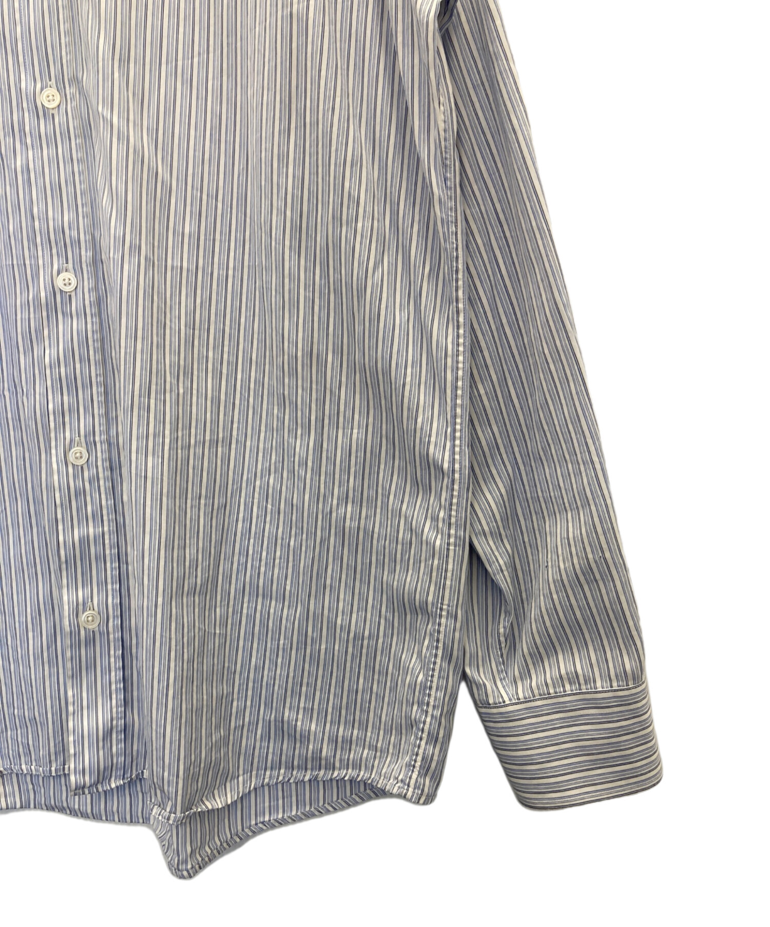 中古・古着通販】HERMES (エルメス) セリエボタンストライプシャツ