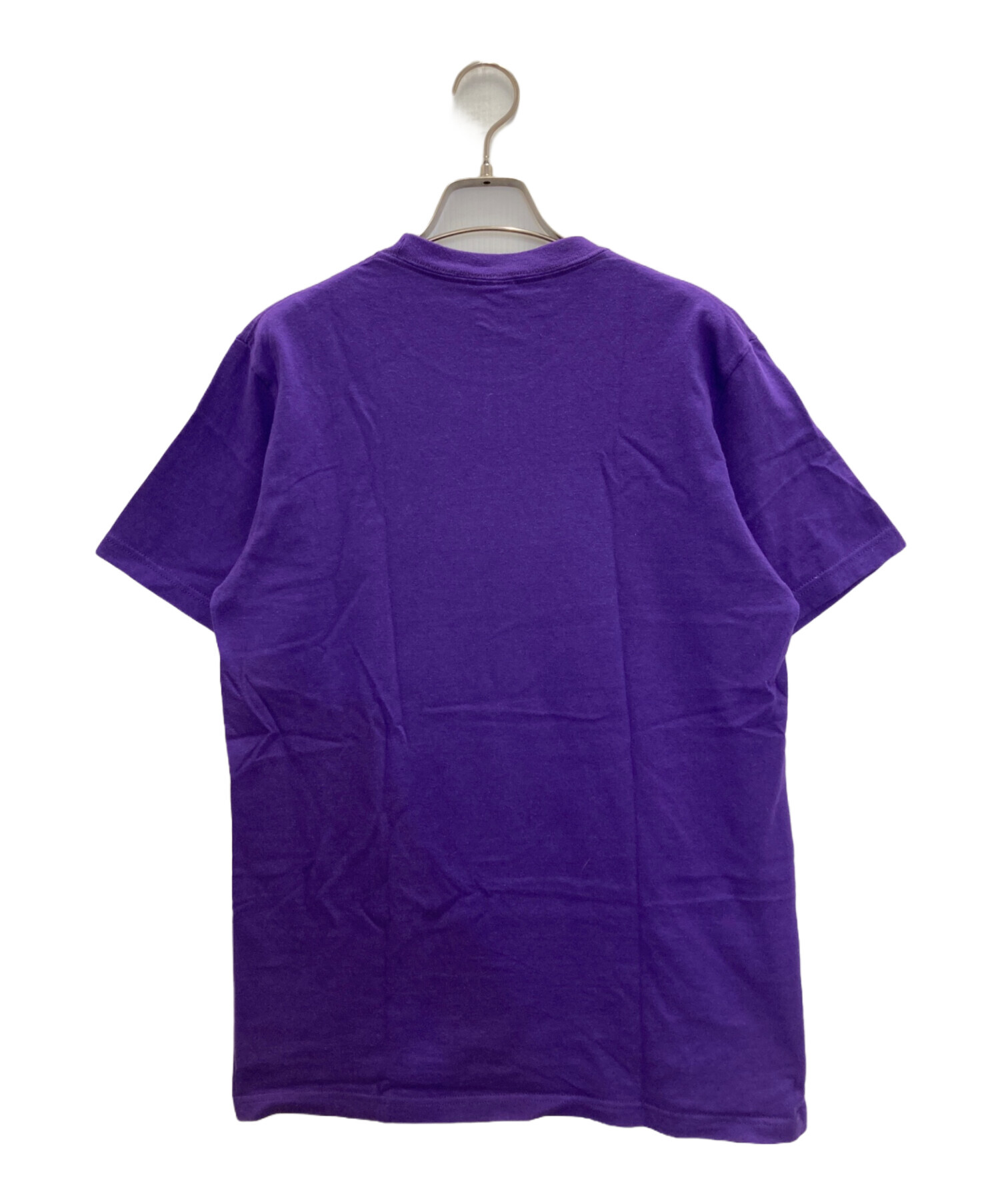 新品 S Supreme Cross Box Logo Tee Purple 【公式通販】