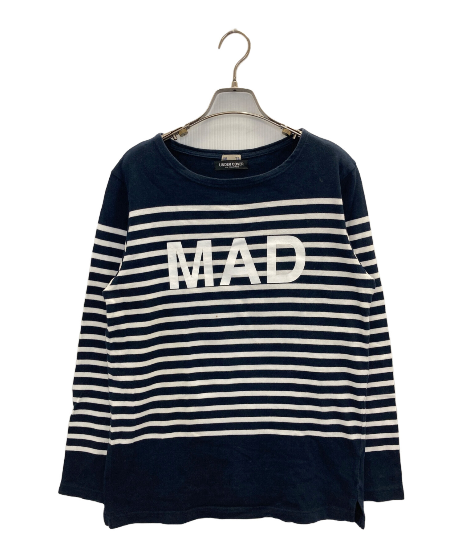 新品タグ付 アンダーカバー ストライプ フロントロゴ Yシャツ 633KZ WTAPS ダブルタップス x UNDERCOVER アンダーカバー 22SS JT/LS