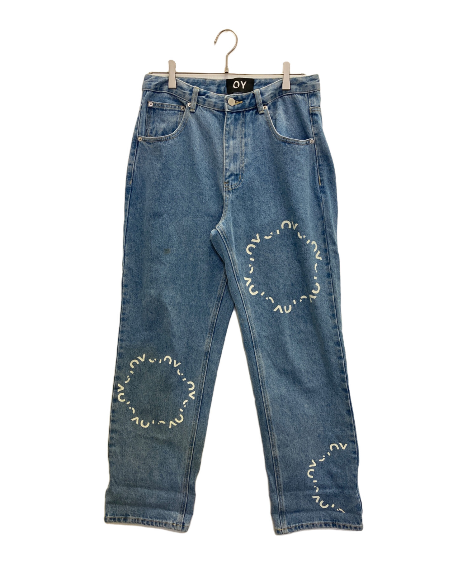 中古・古着通販】OY (オーワイ) ROUND LOGO JEANS（ラウンド ロゴ 