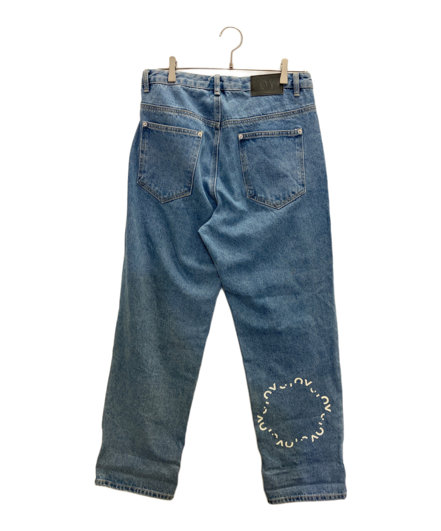 中古・古着通販】OY (オーワイ) ROUND LOGO JEANS（ラウンド ロゴ 