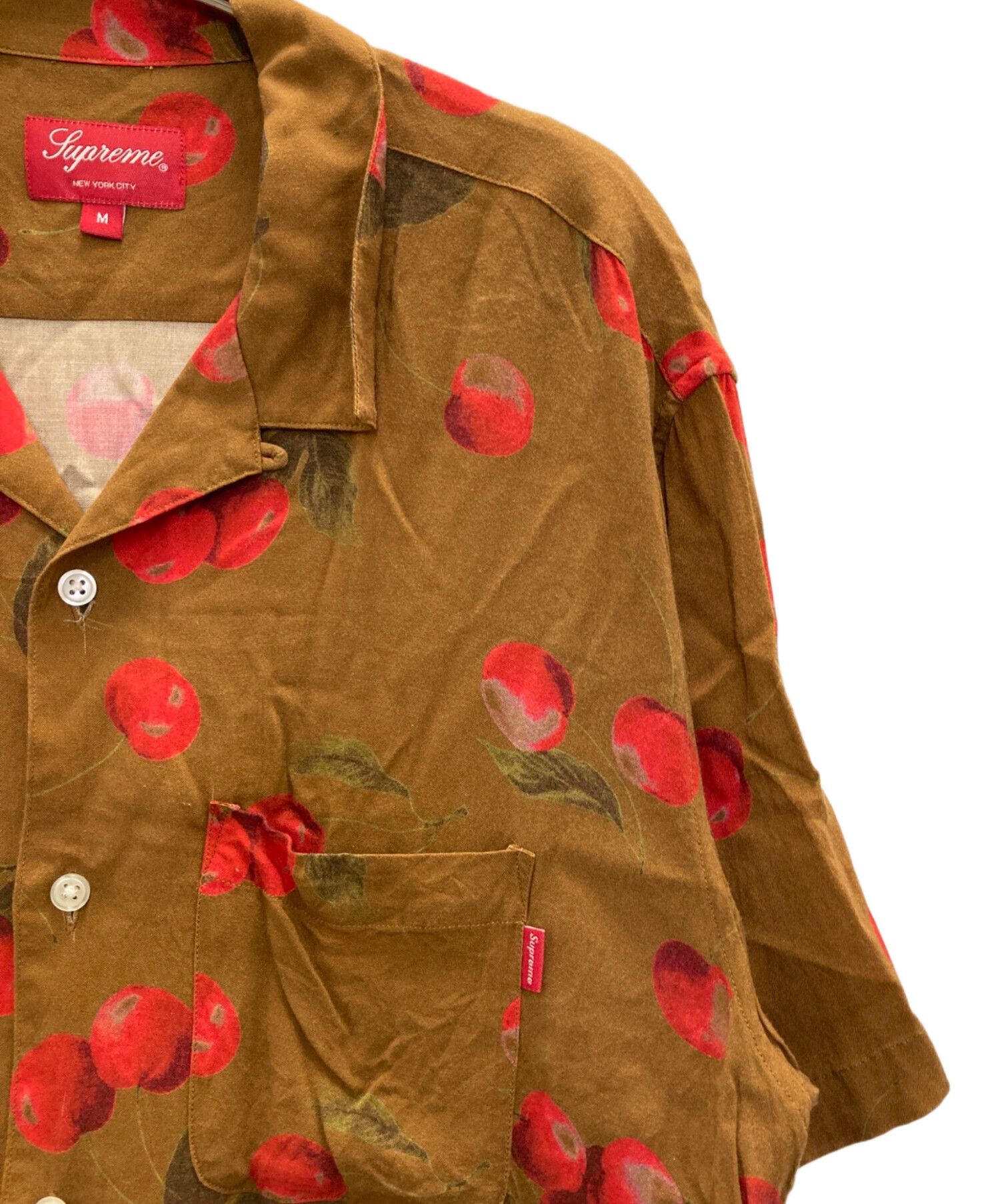 中古・古着通販】SUPREME (シュプリーム) Cherry Rayon S/S Shirt