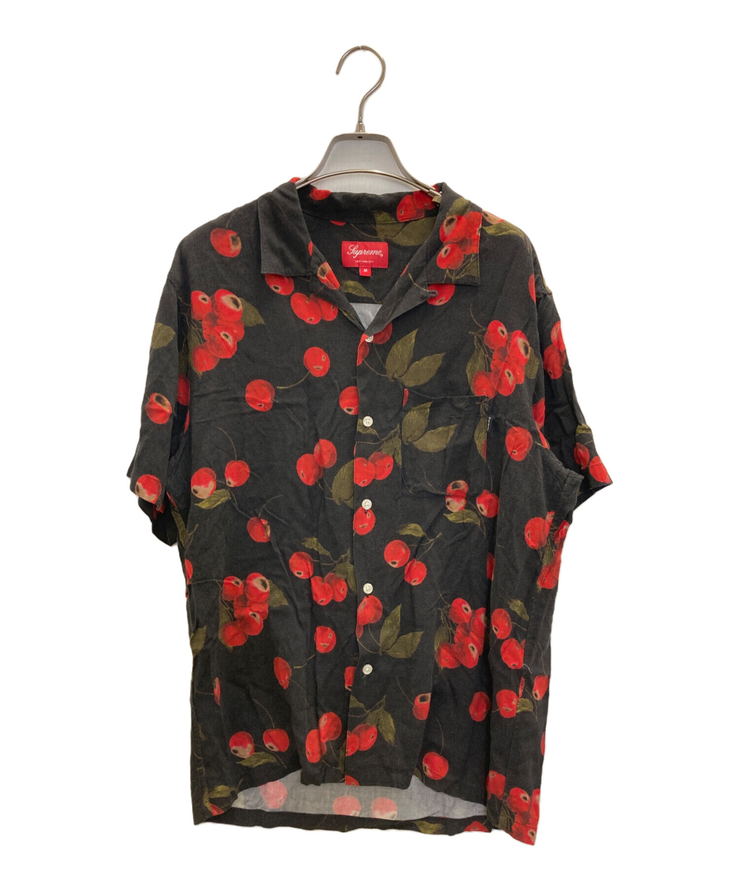Supreme Cherry Rayon S/S Shirt L Supreme Cherry Rayon S/S Shirt