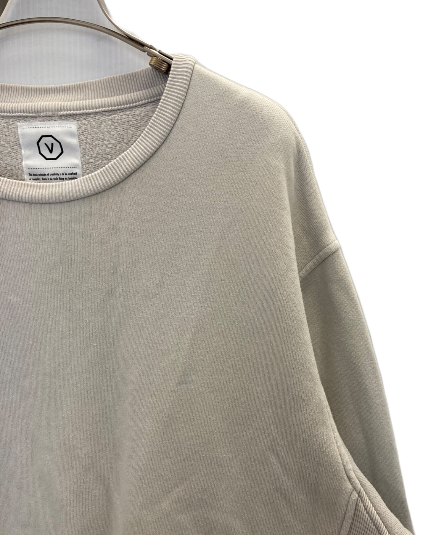 中古・古着通販】VISVIM (ビズビム) 裏起毛クルーネックスウェット