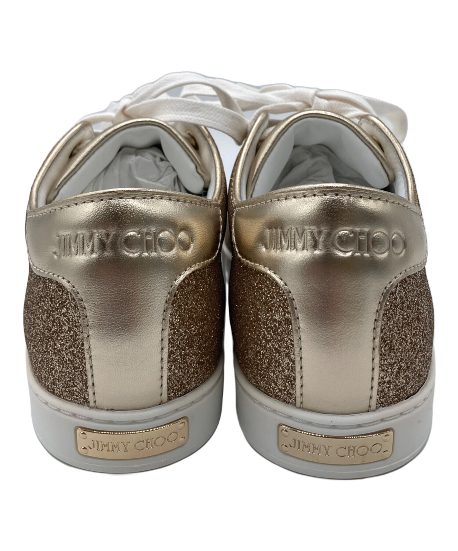 中古・古着通販】JIMMY CHOO (ジミーチュウ) ローカットスニーカー 