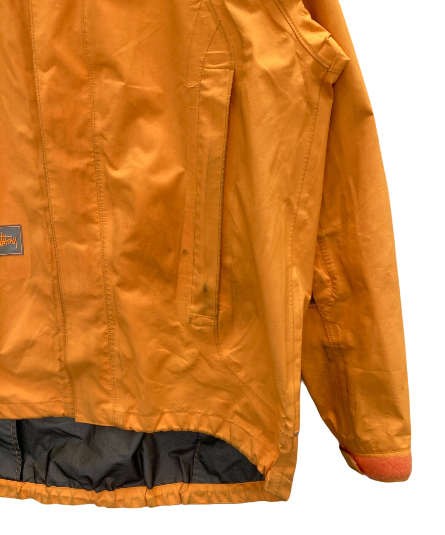 中古・古着通販】stussy (ステューシー) マウンテンパーカー オレンジ 