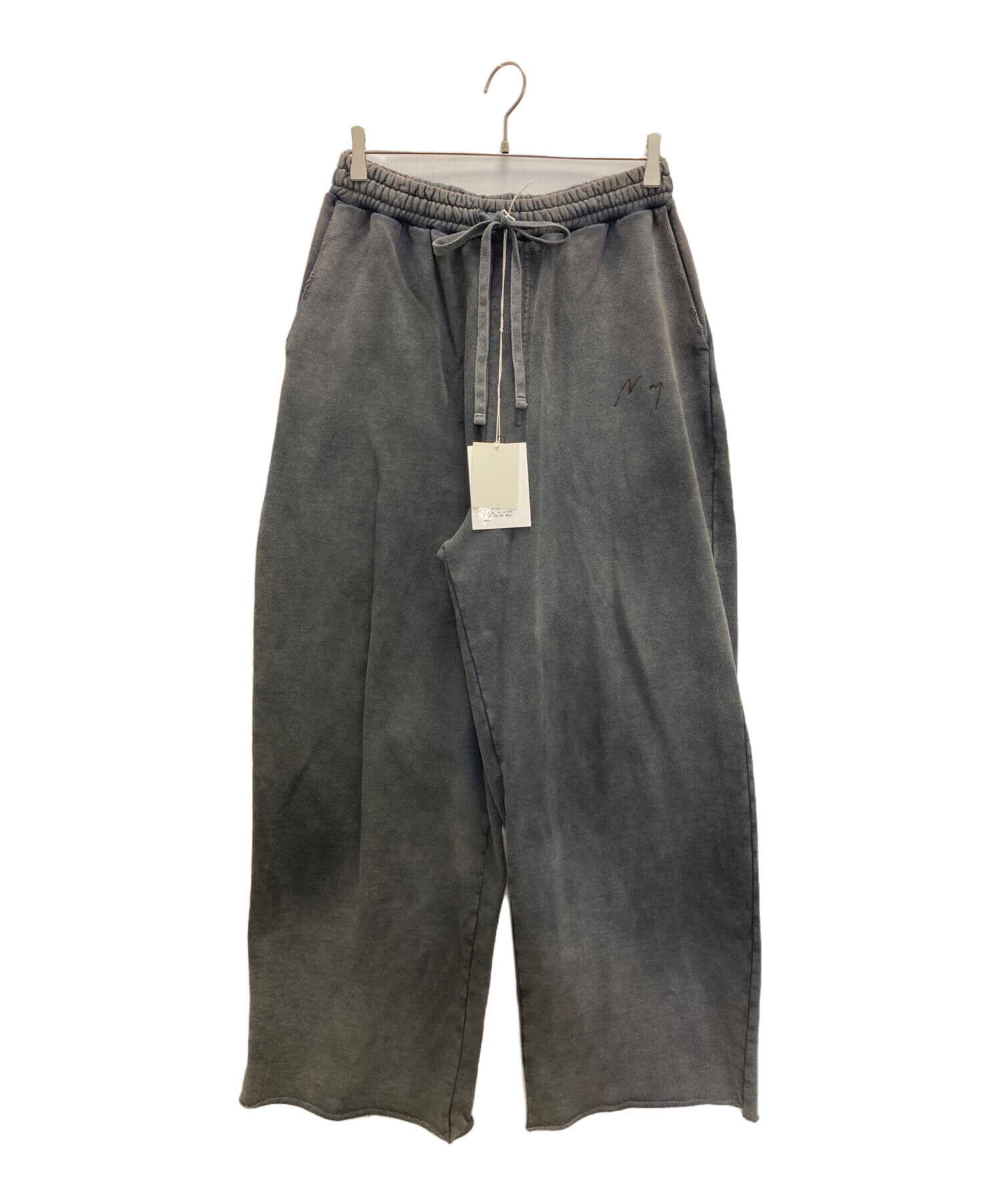 中古・古着通販】ANCELLM (アンセルム) DYED SWEAT PANTS グレー 