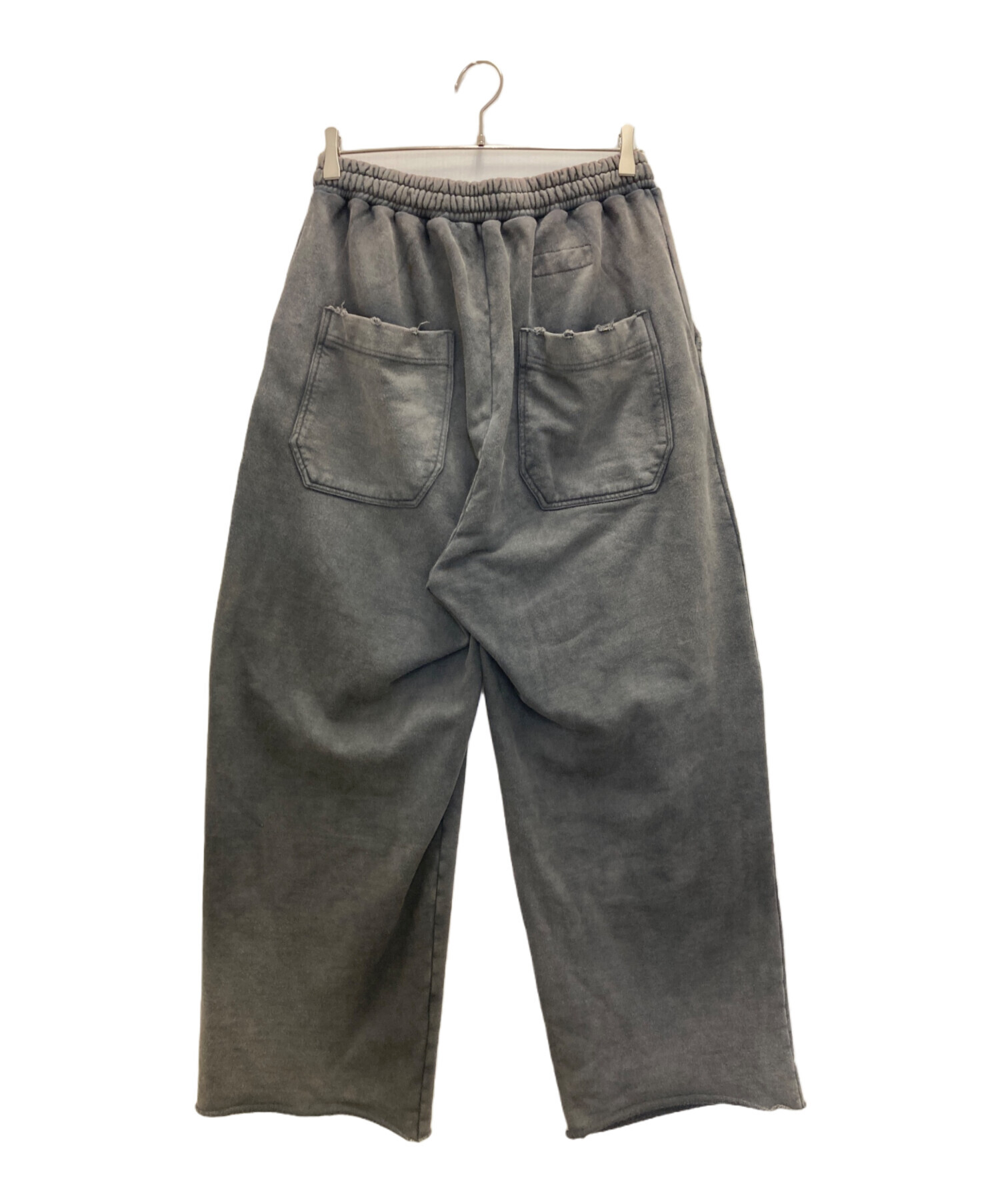 中古・古着通販】ANCELLM (アンセルム) DYED SWEAT PANTS グレー 