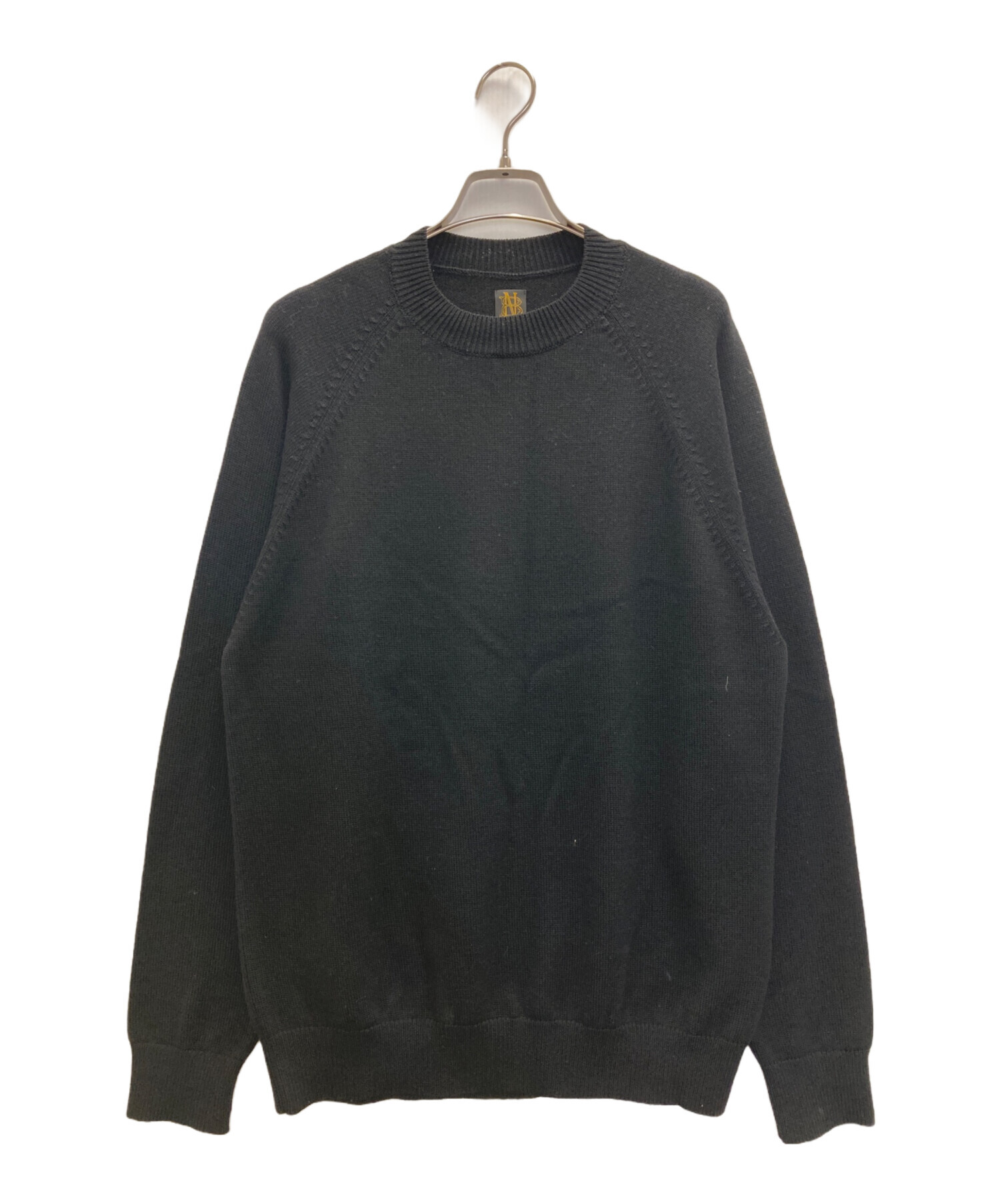 中古・古着通販】BATONER (バトナ―) AGING WOOL RAGLAN SLEEVE CREW