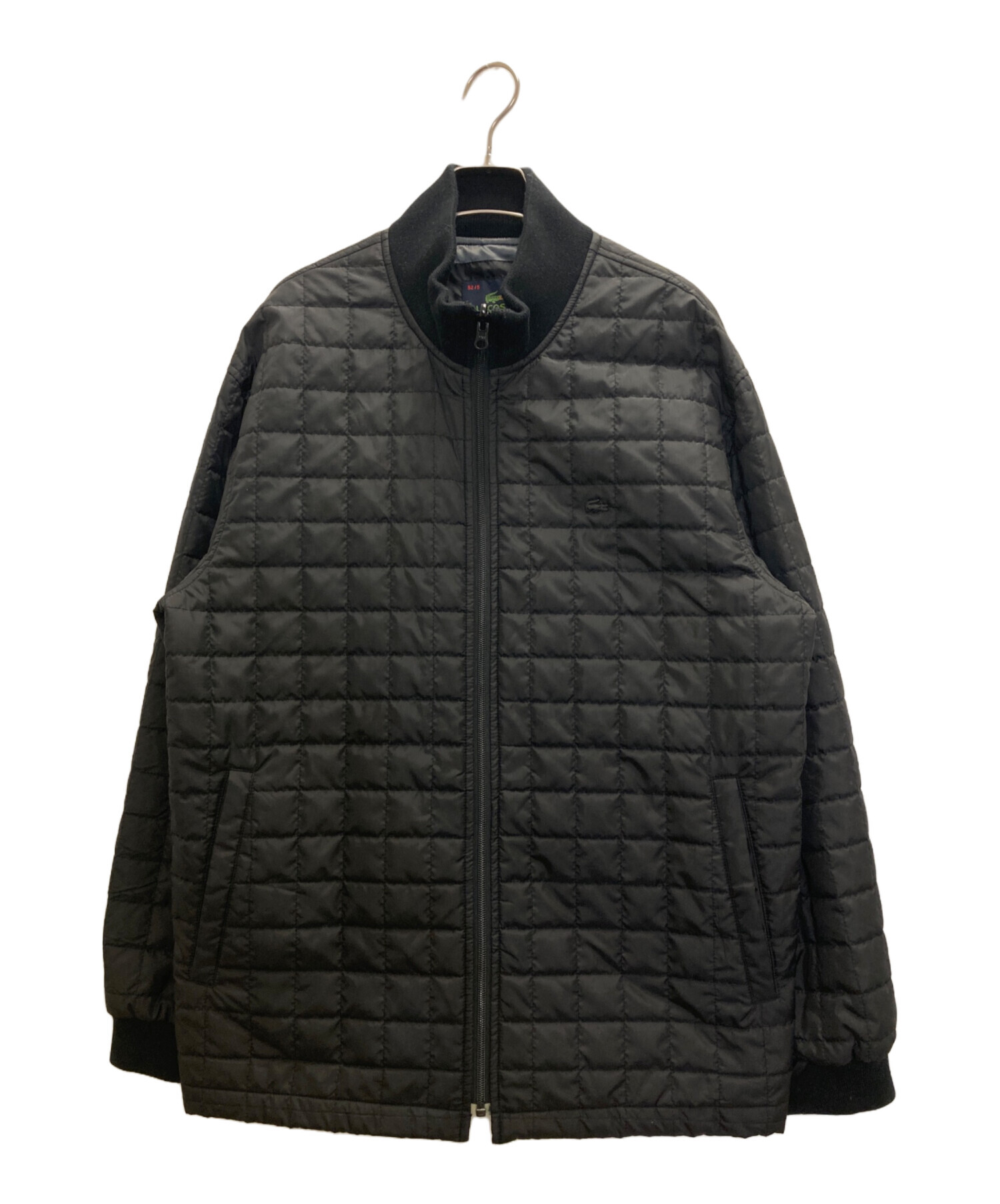 中古・古着通販】LACOSTE (ラコステ) キルティングジャケット ブラック 