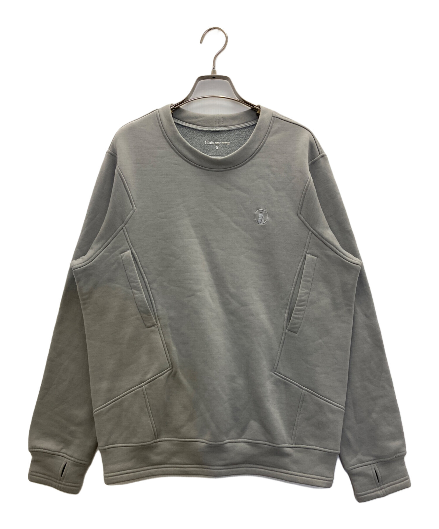 中古・古着通販】tilak (ティラック) Sage wooly Sweatshirt グレー 