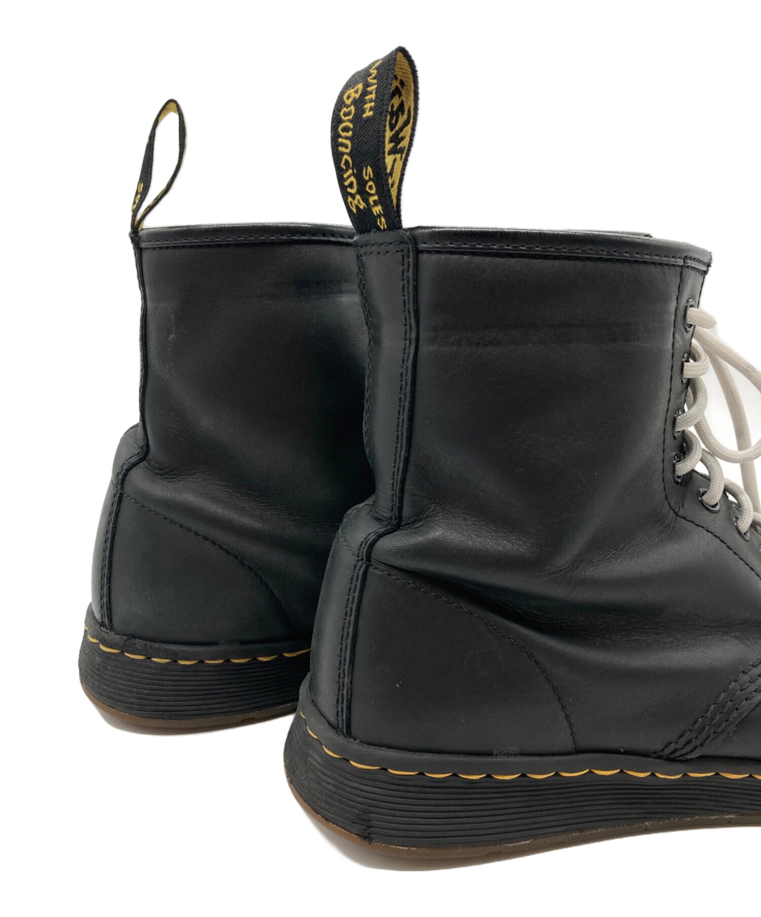 新品未使用品　Dr.Martens 8ホールブーツ　オールブラック　UK9 中古・古着通販】Dr.Martens (ドクターマーチン) 8ホールブーツ