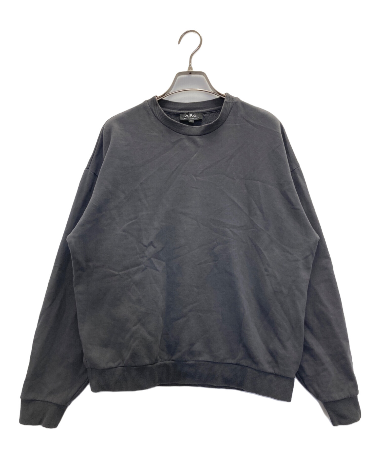 中古・古着通販】A.P.C. (アーペーセー) クルーネックスウェット 