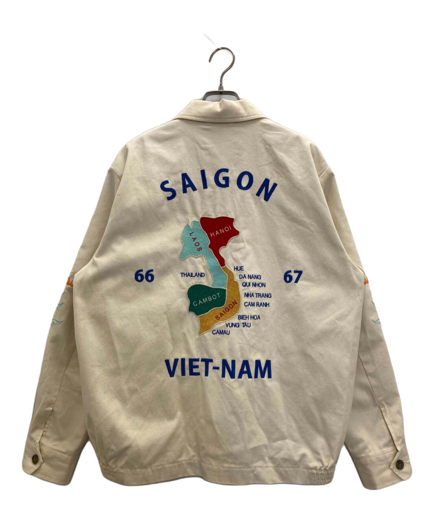 中古・古着通販】HOUSTON (ヒューストン) VIETNAM JACKET アイボリー 