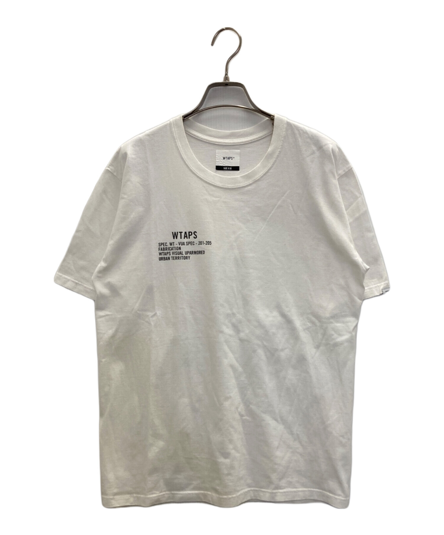 中古・古着通販】WTAPS (ダブルタップス) Tシャツ ホワイト サイズ:2