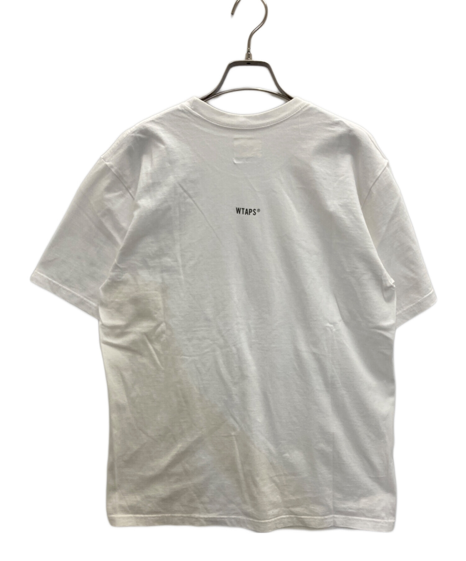 【美品】WTAPS Tシャツ ホワイト サイズ02 中古・古着通販】WTAPS (ダブルタップス) Tシャツ ホワイト サイズ:2