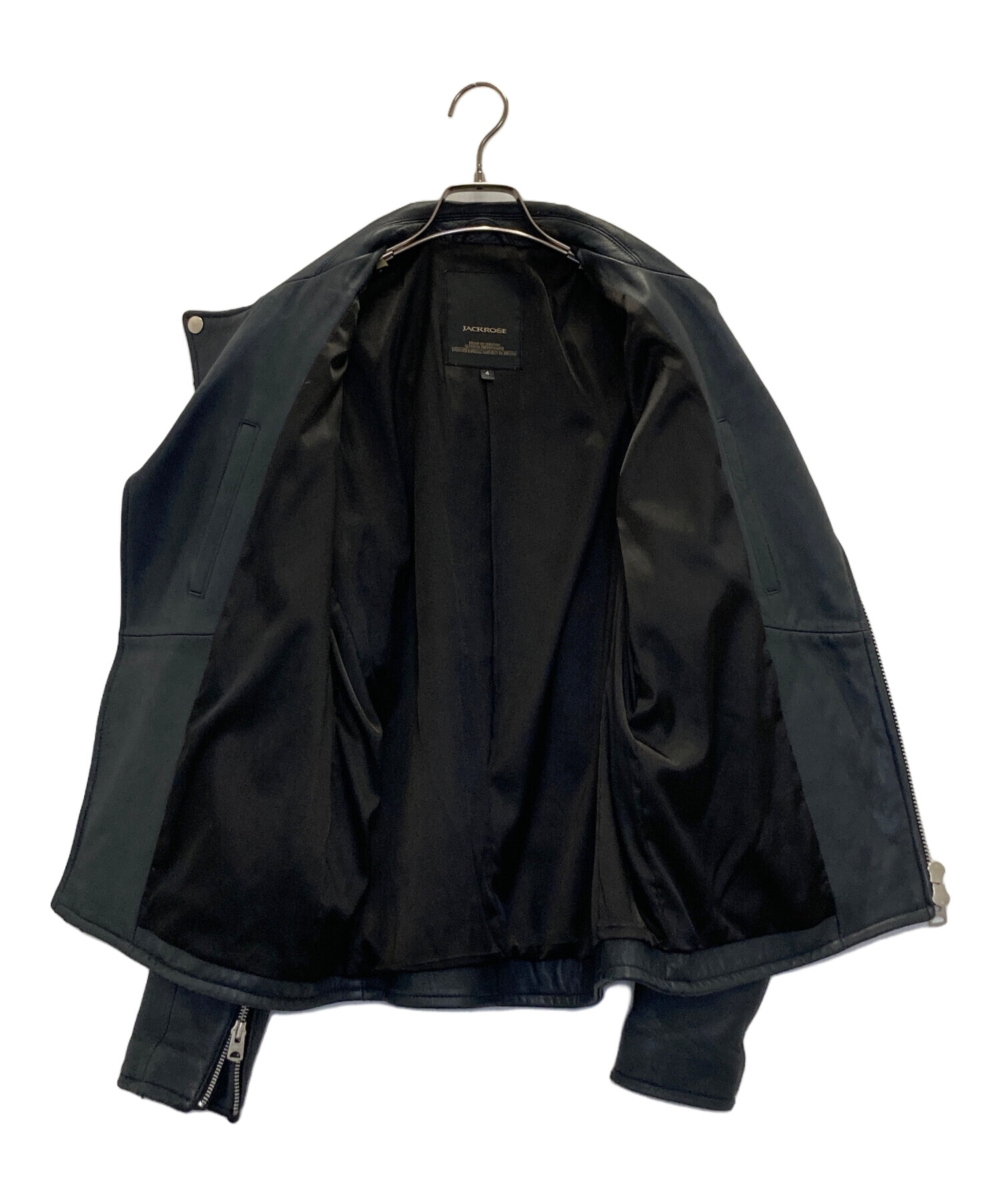 中古・古着通販】JACKROSE (ジャックローズ) ラムレザーダブル